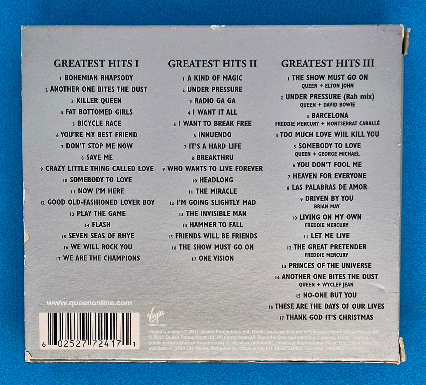 Queen – Greatest Hits I II & III (The Platinum Collection) CD