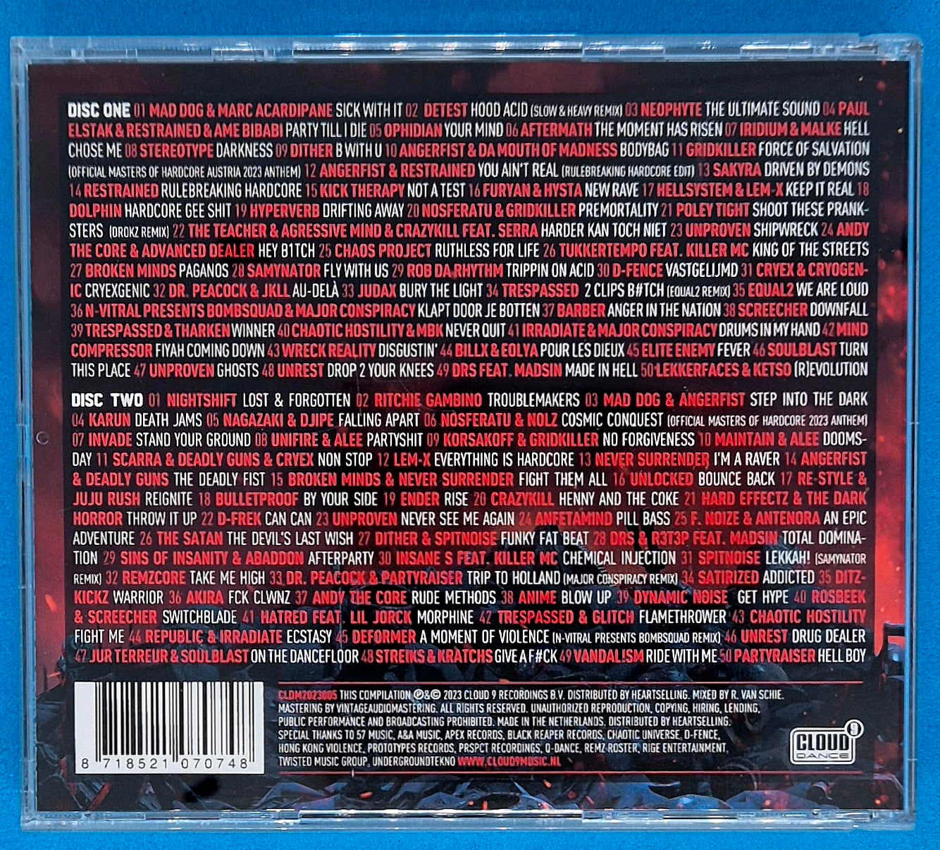 Various – Hardcore Top 100 2023 CD