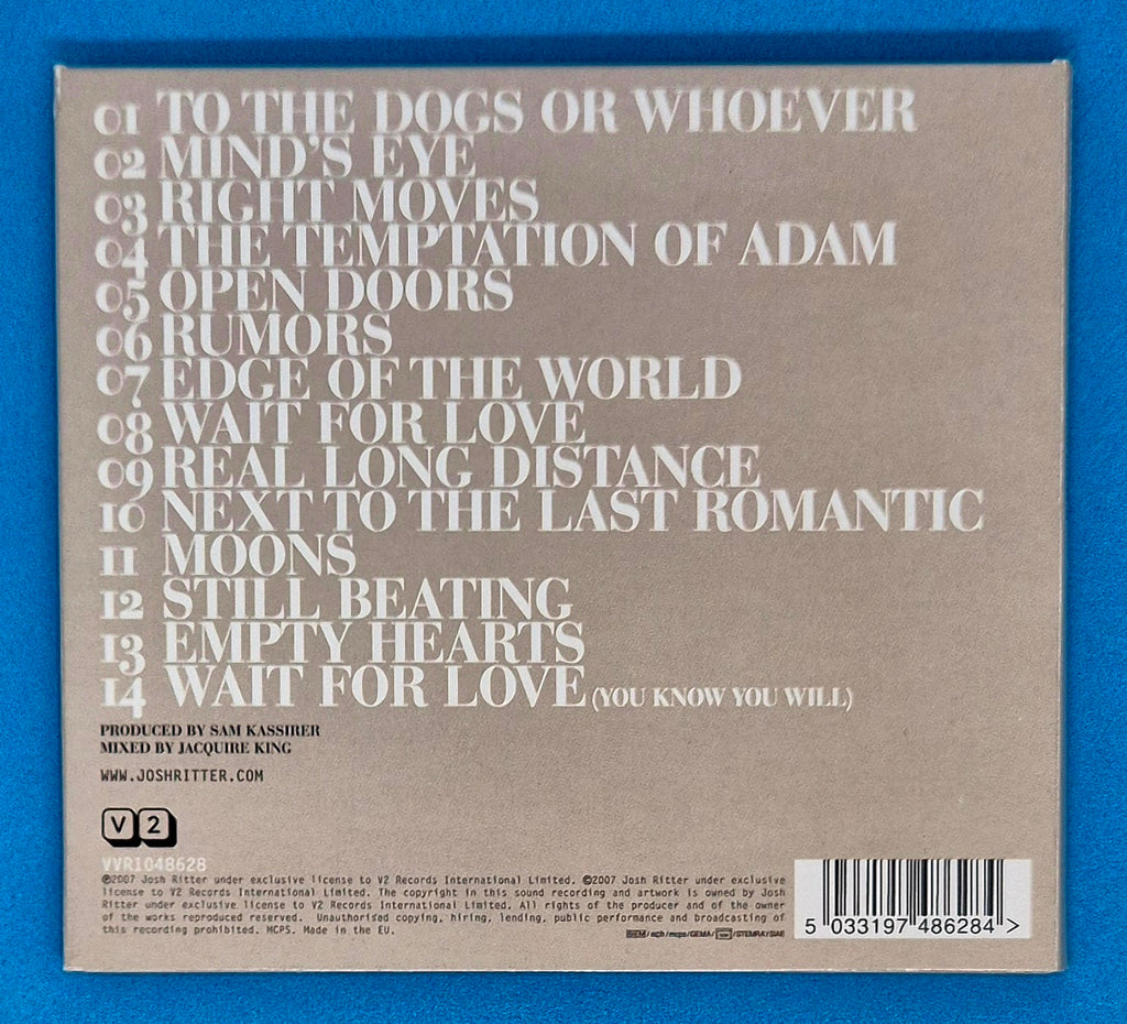 Josh Ritter - The Historical Conquests Of Josh Ritter CD