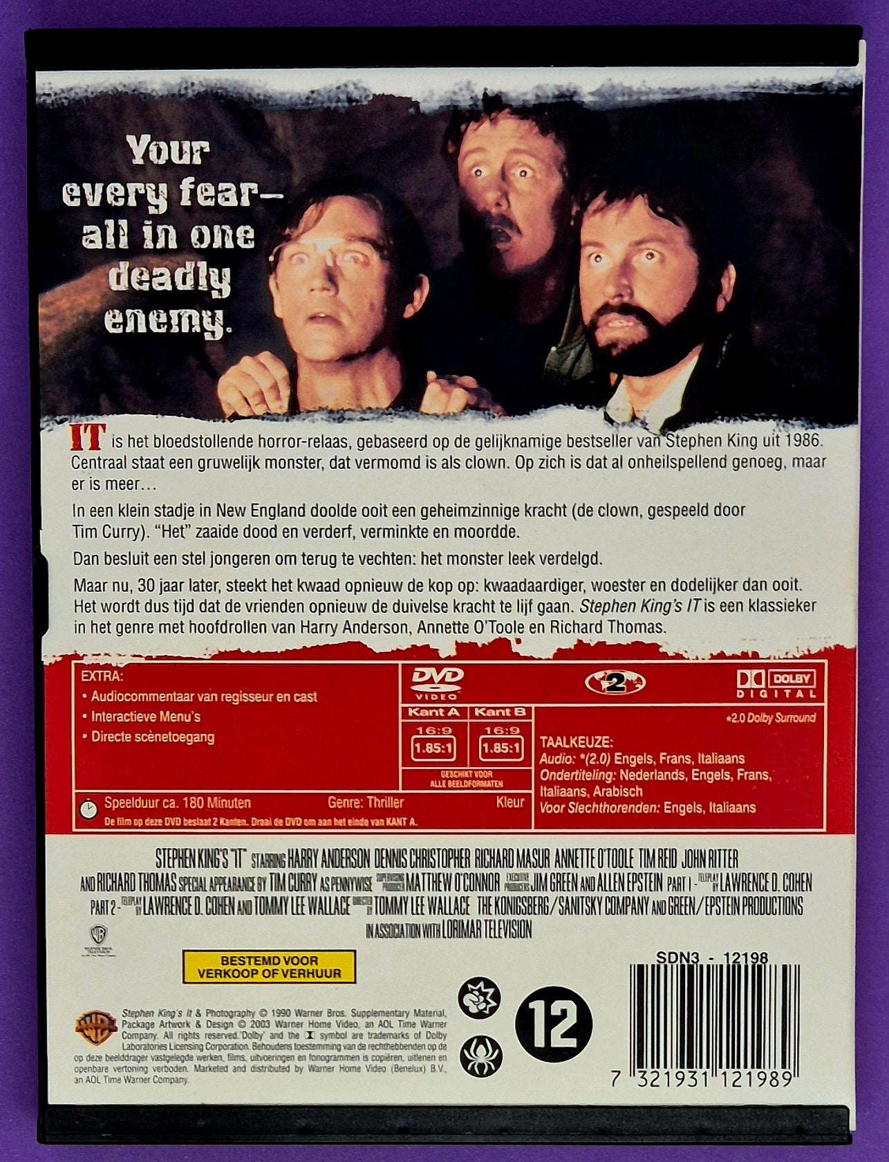 Stephen King’s IT DVD