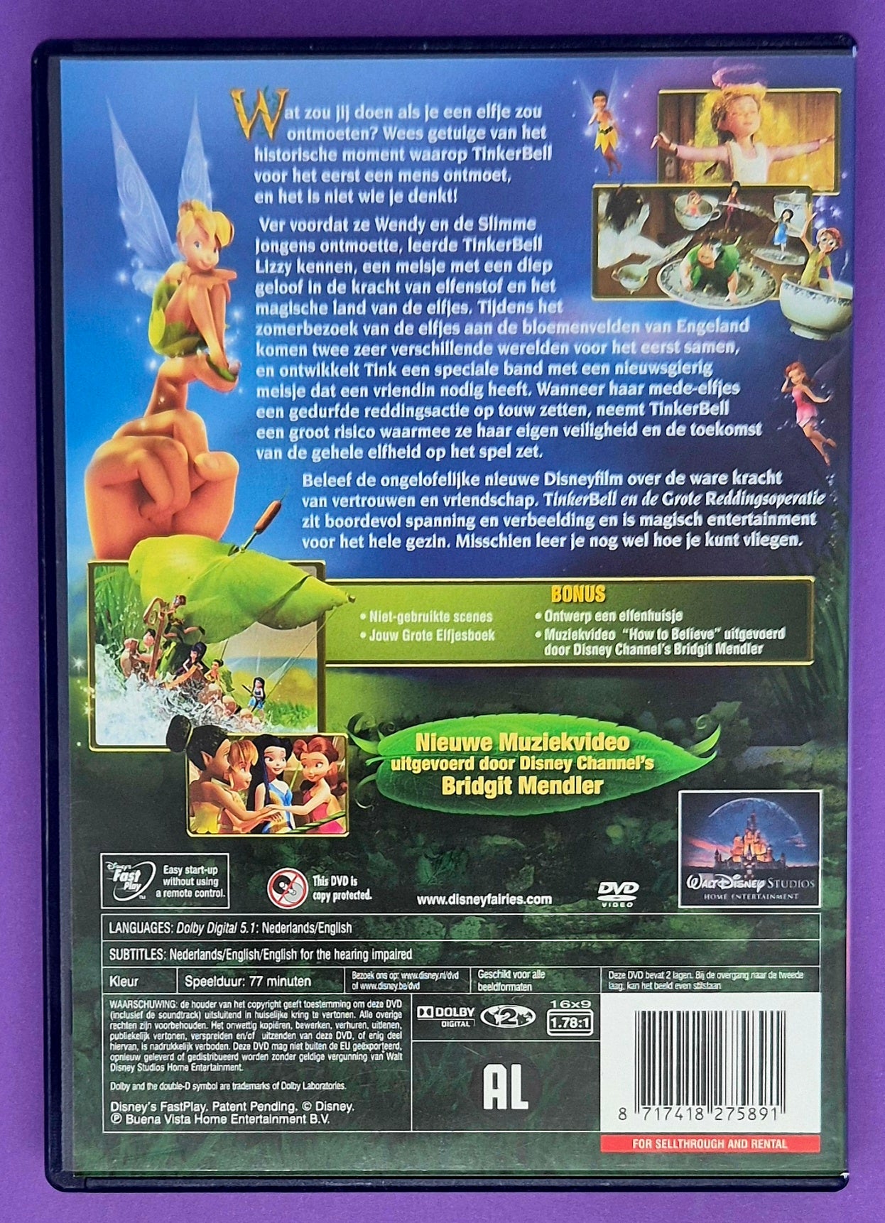 TinkerBell En De Grote Reddingsoperatie DVD