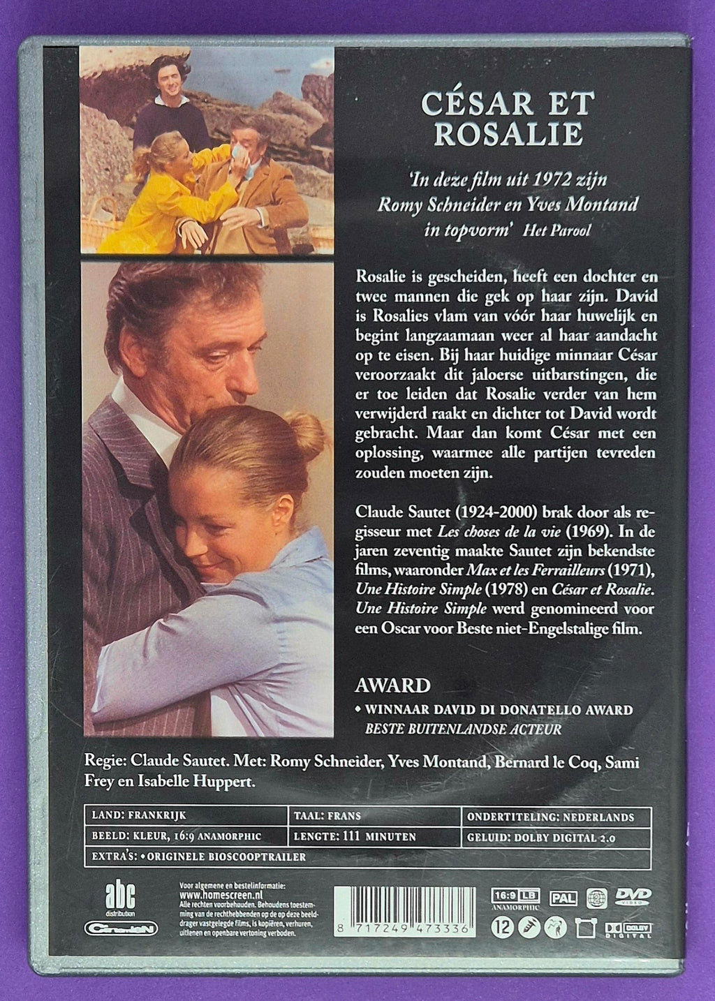 César et Rosalie DVD