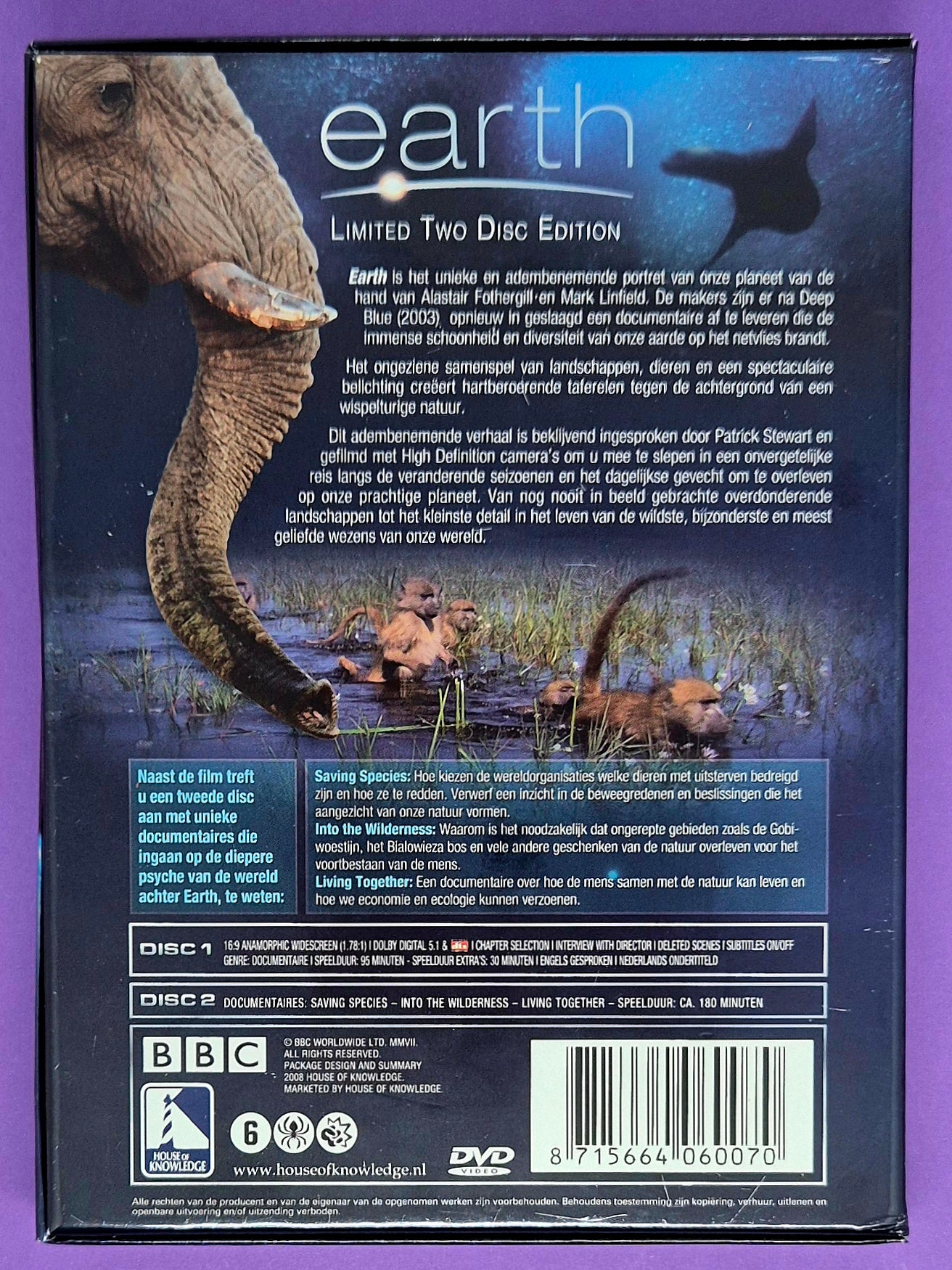 Earth Limited Two Disc Edition - BBC DVD
