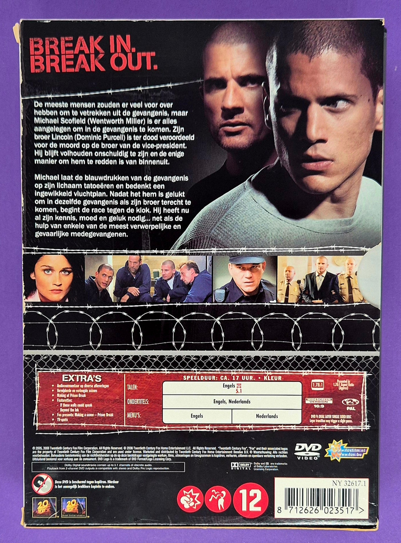 Prison Break – Het Complete Eerste Seizoen (Boxset) DVD