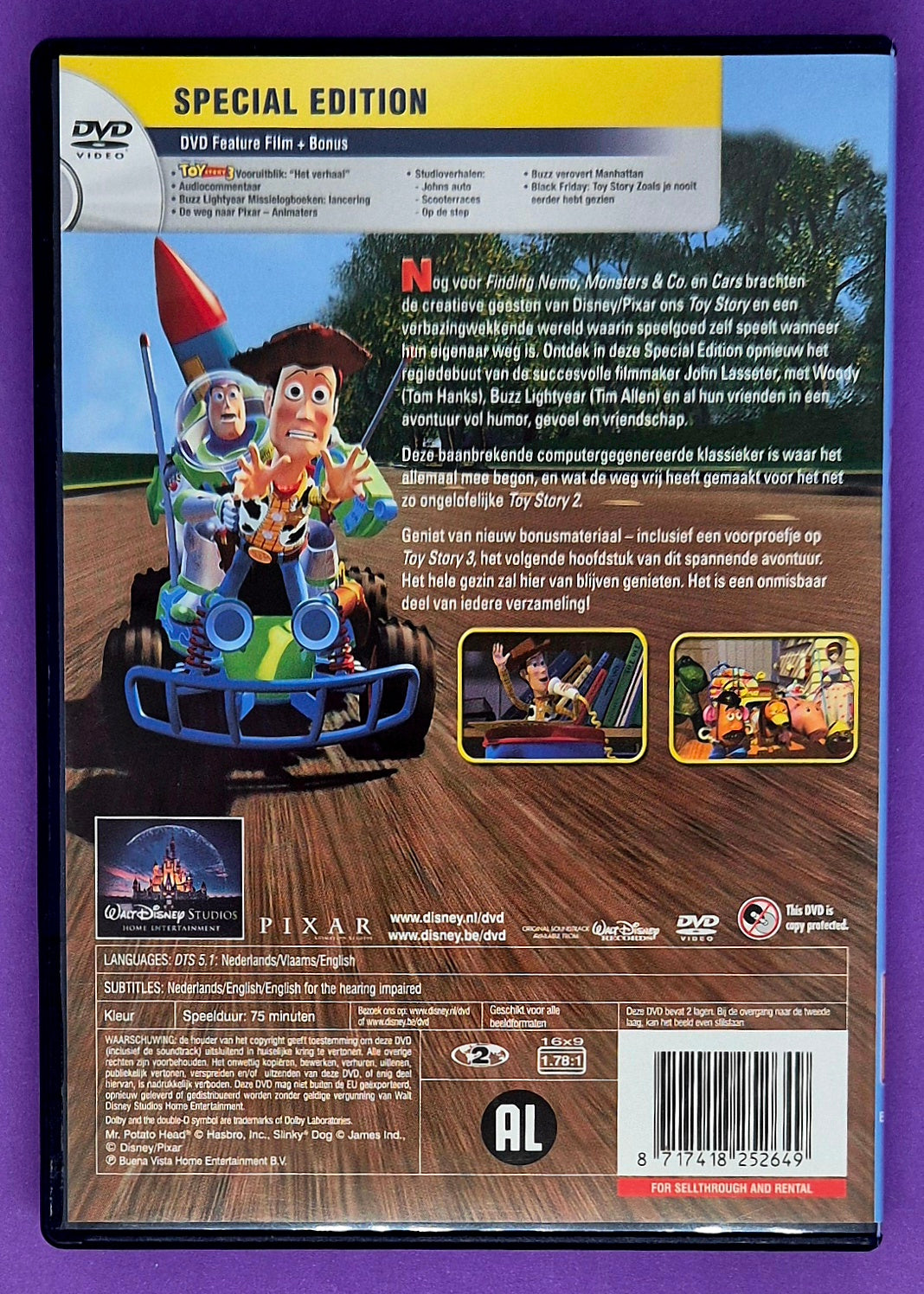Toy Story Special Edition DVD