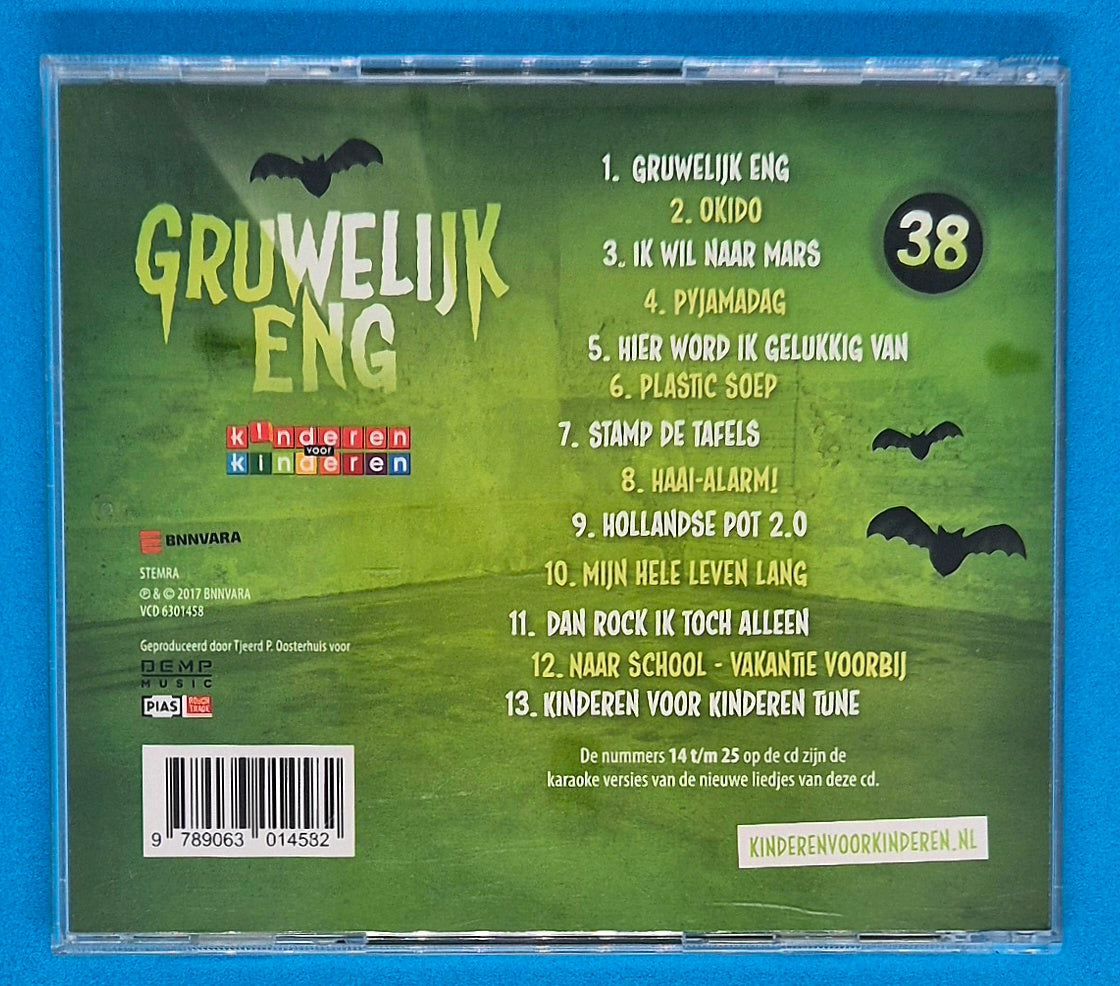 Kinderen Voor Kinderen – 38 - Gruwelijk Eng CD