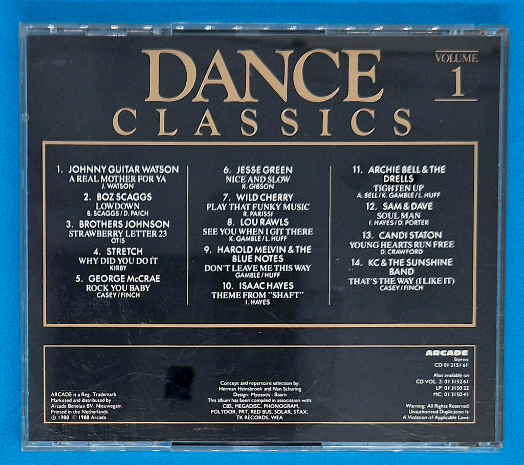 Various – Dance Classics Volume 1 CD