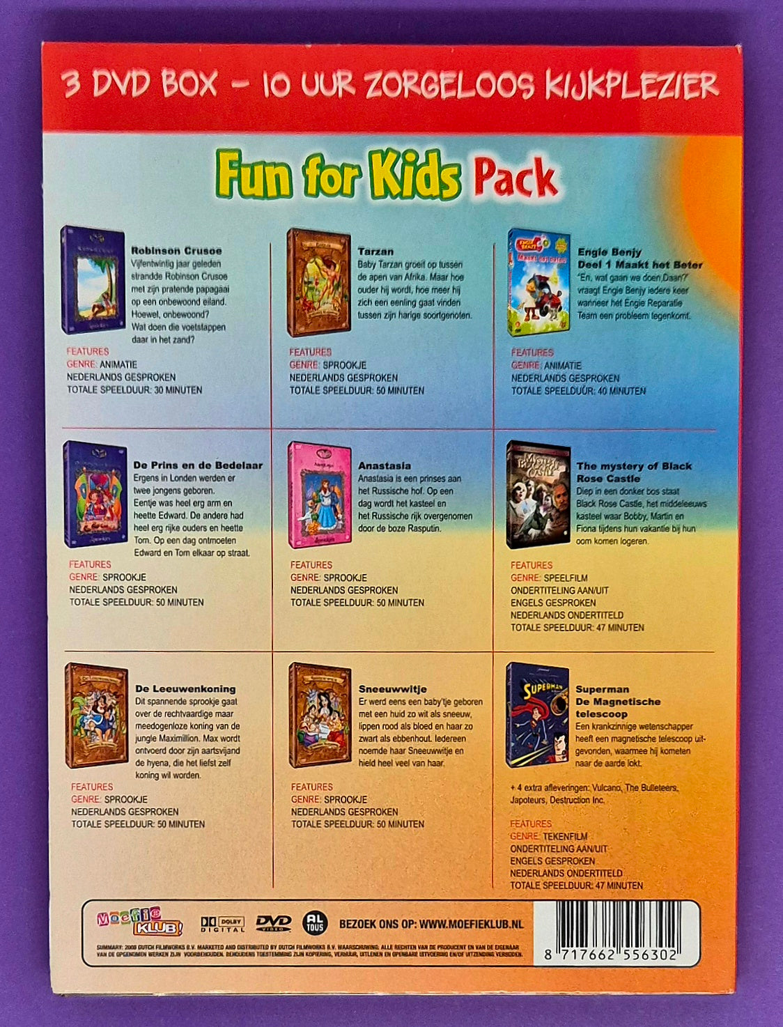 Fun For Kids Pack DVD