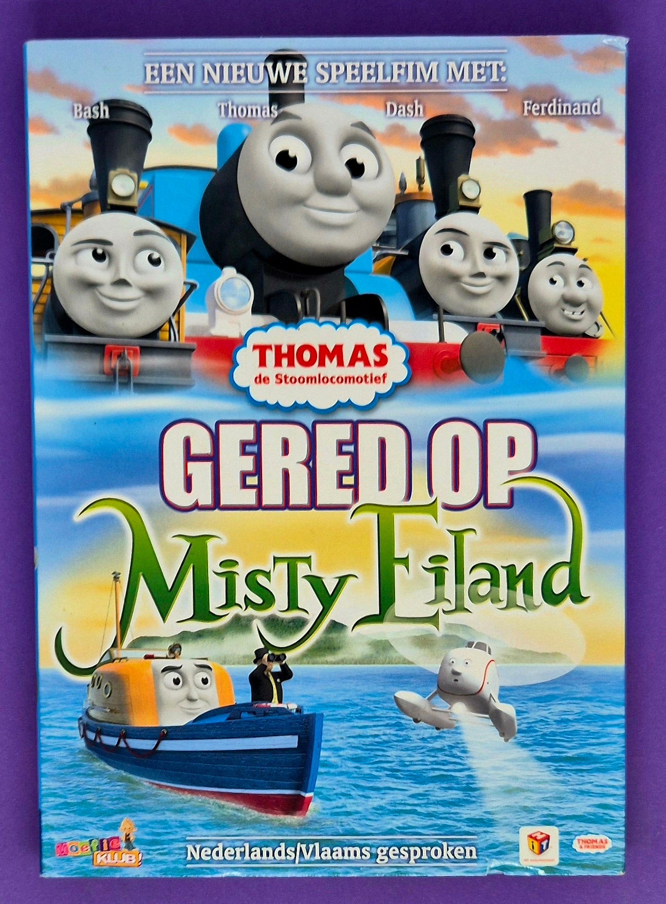 Thomas De Stoomlocomotief – Gered op Misty Eiland DVD