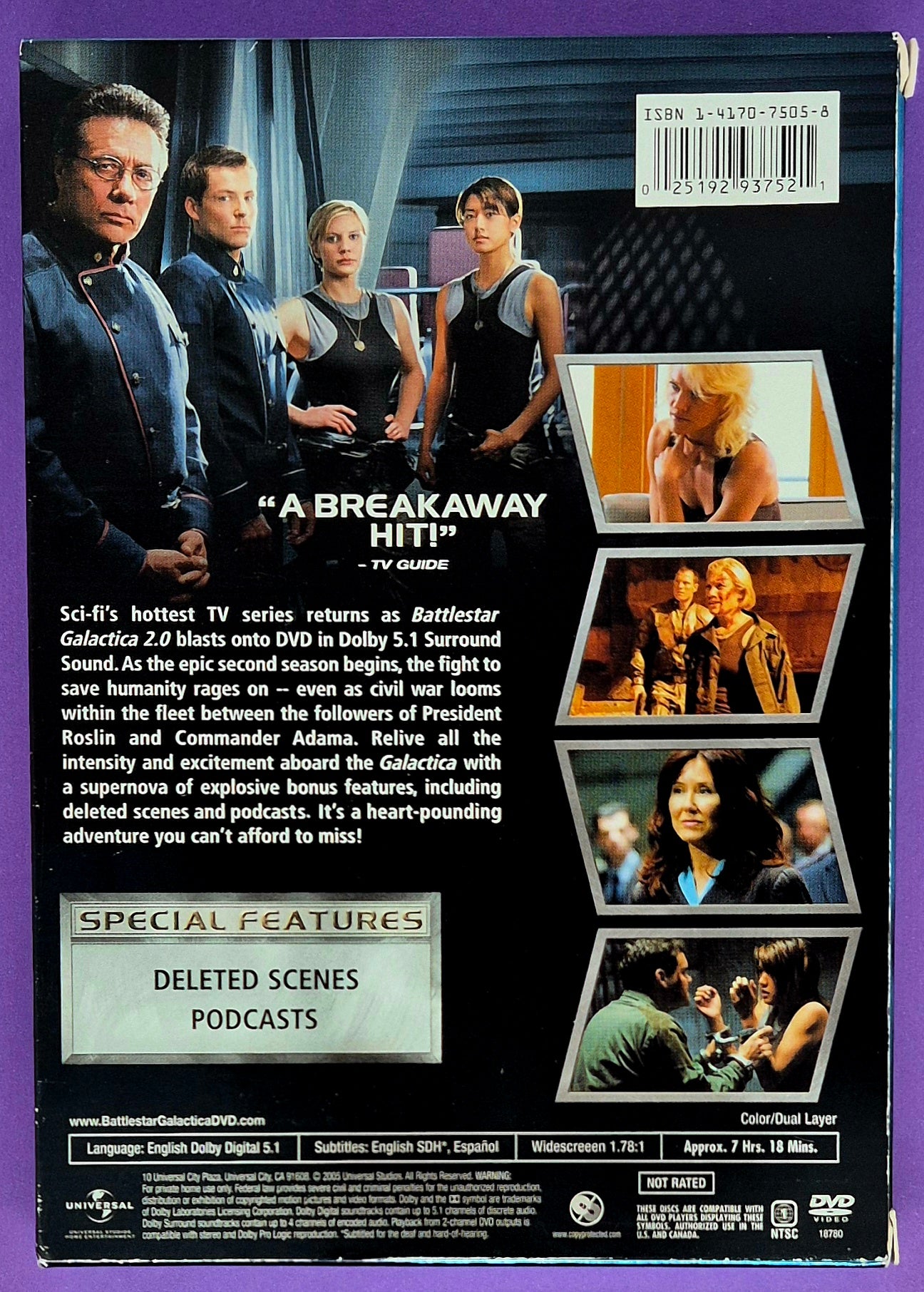Battlestar Galactica Seizoen 2.0 DVD