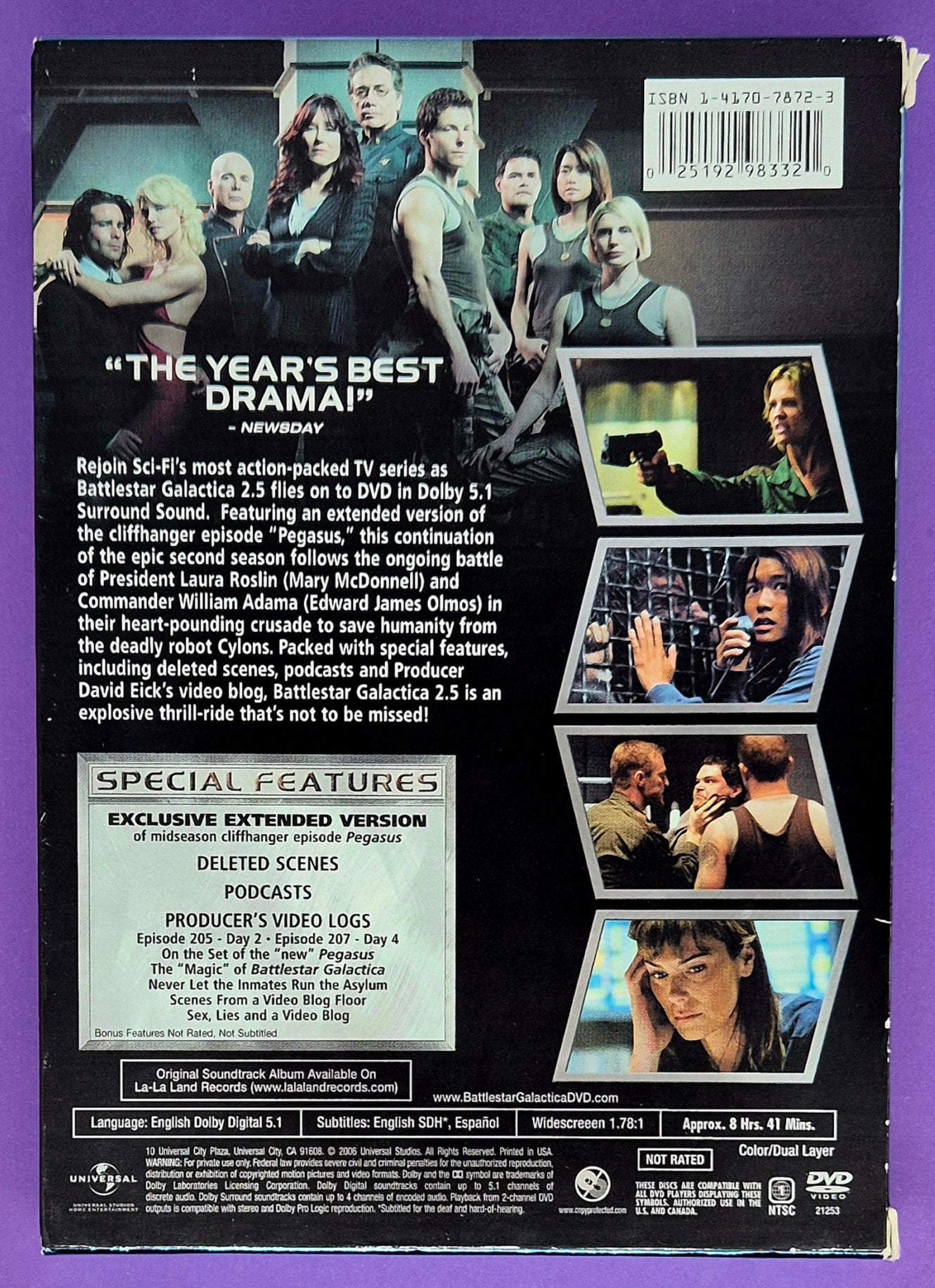 Battlestar Galactica Seizoen 2.5 DVD