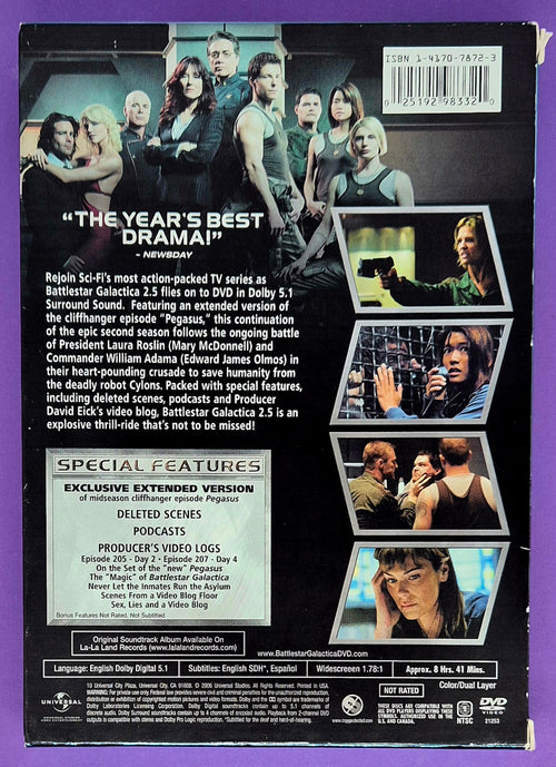 Battlestar Galactica Seizoen 2.5 DVD