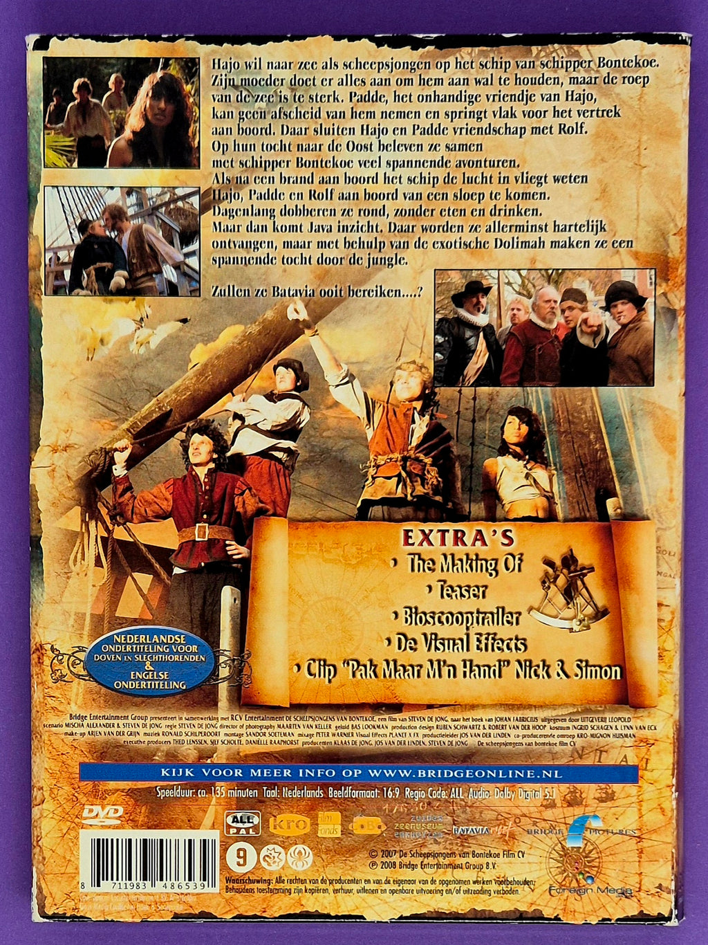 De Scheepsjongens Van Bontekoe DVD