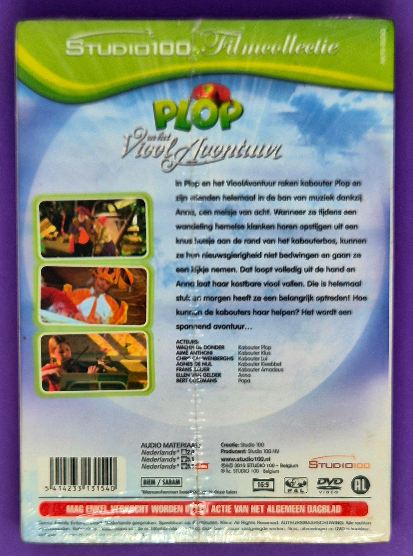 Plop En Het Vioolavontuur DVD