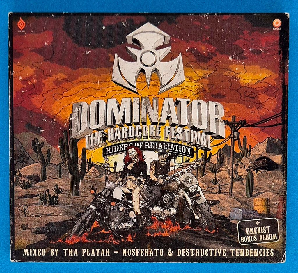 Tha Playah, Nosferatu & Destructive Tendencies – Dominator 2015 - The Hardcore Festival - Riders Of Retaliation CD