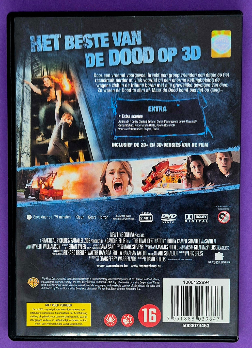 The Final Destination In 3-D DVD