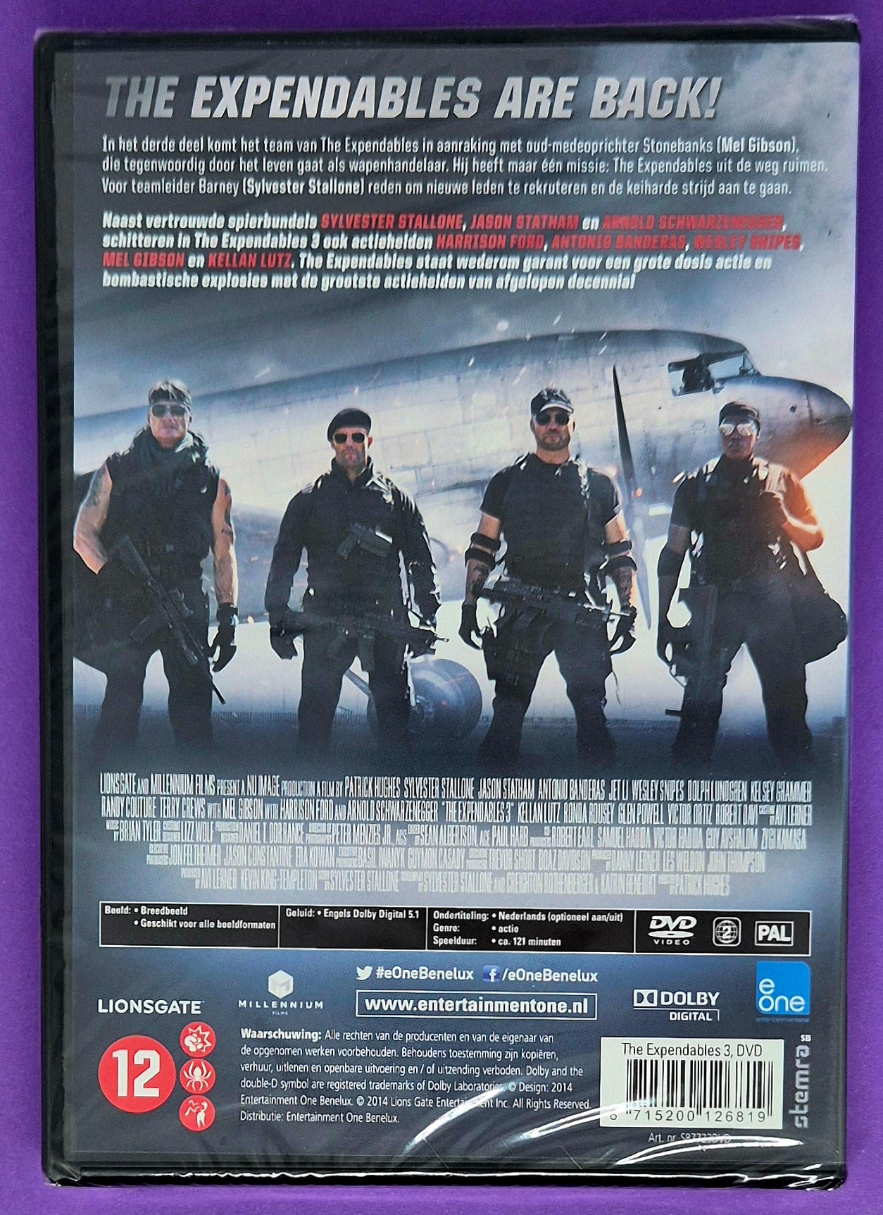 The Expendables 3 DVD