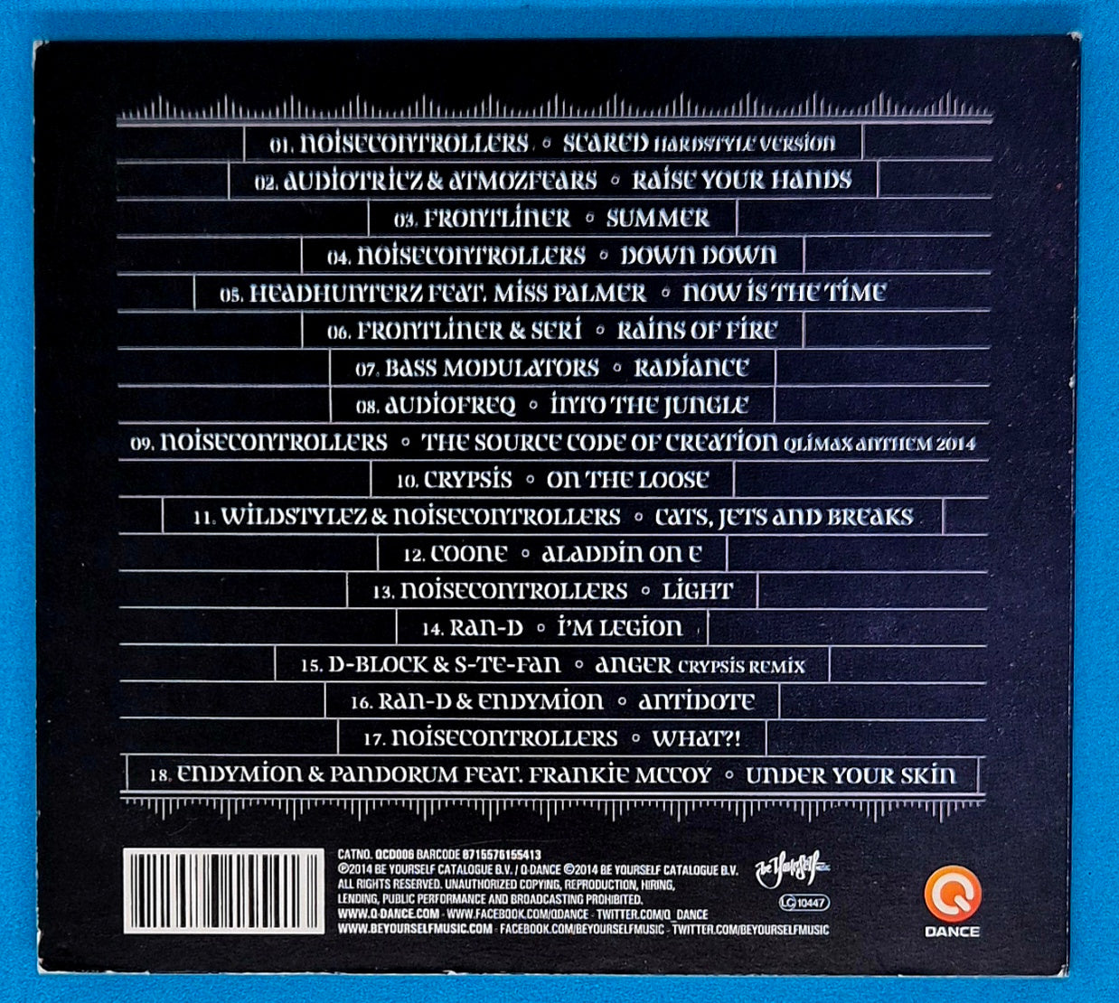 Qlimax - The Source Code Of Creation CD