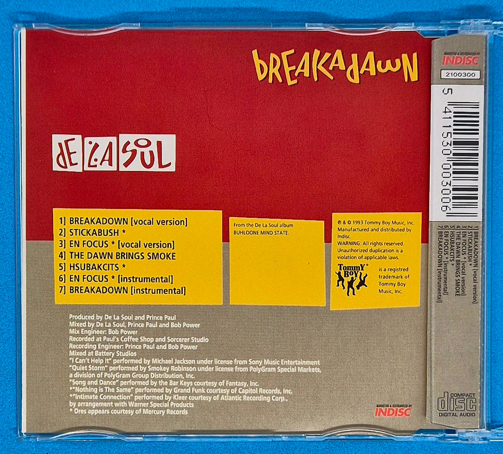 De La Soul – Breakadawn CD