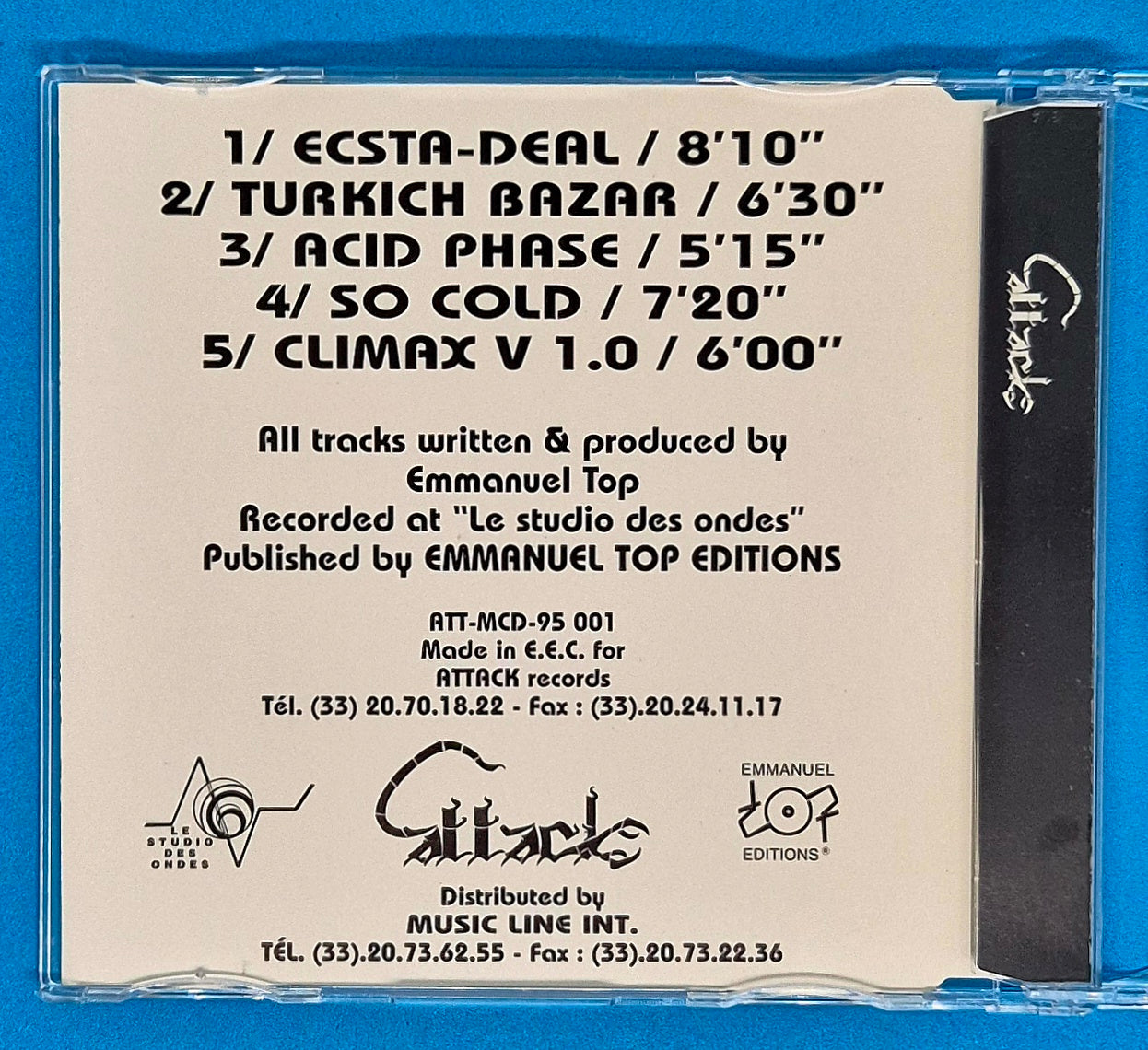 Emmanuel Top – Ecsta-Deal CD Single