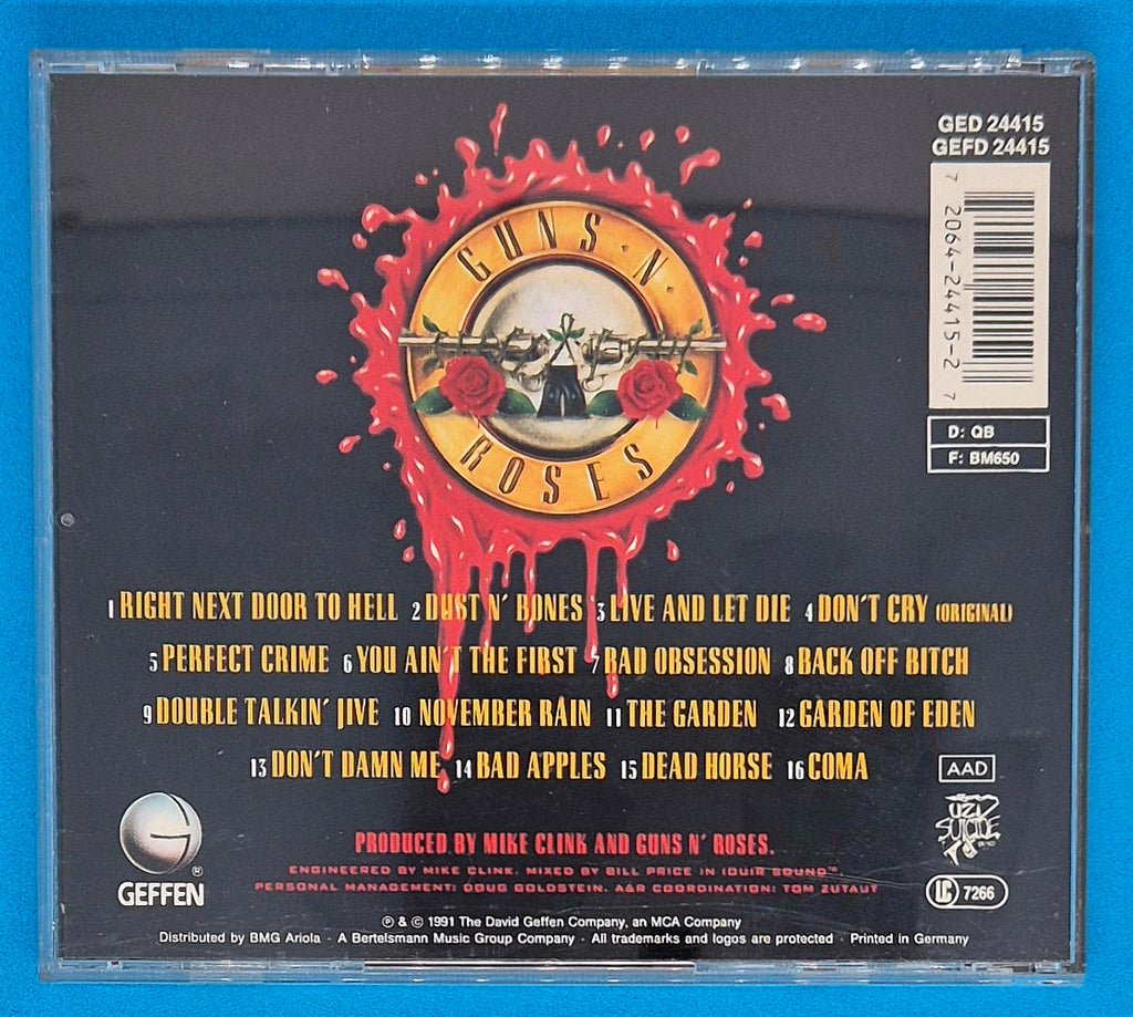 Guns N' Roses – Use Your Illusion I CD