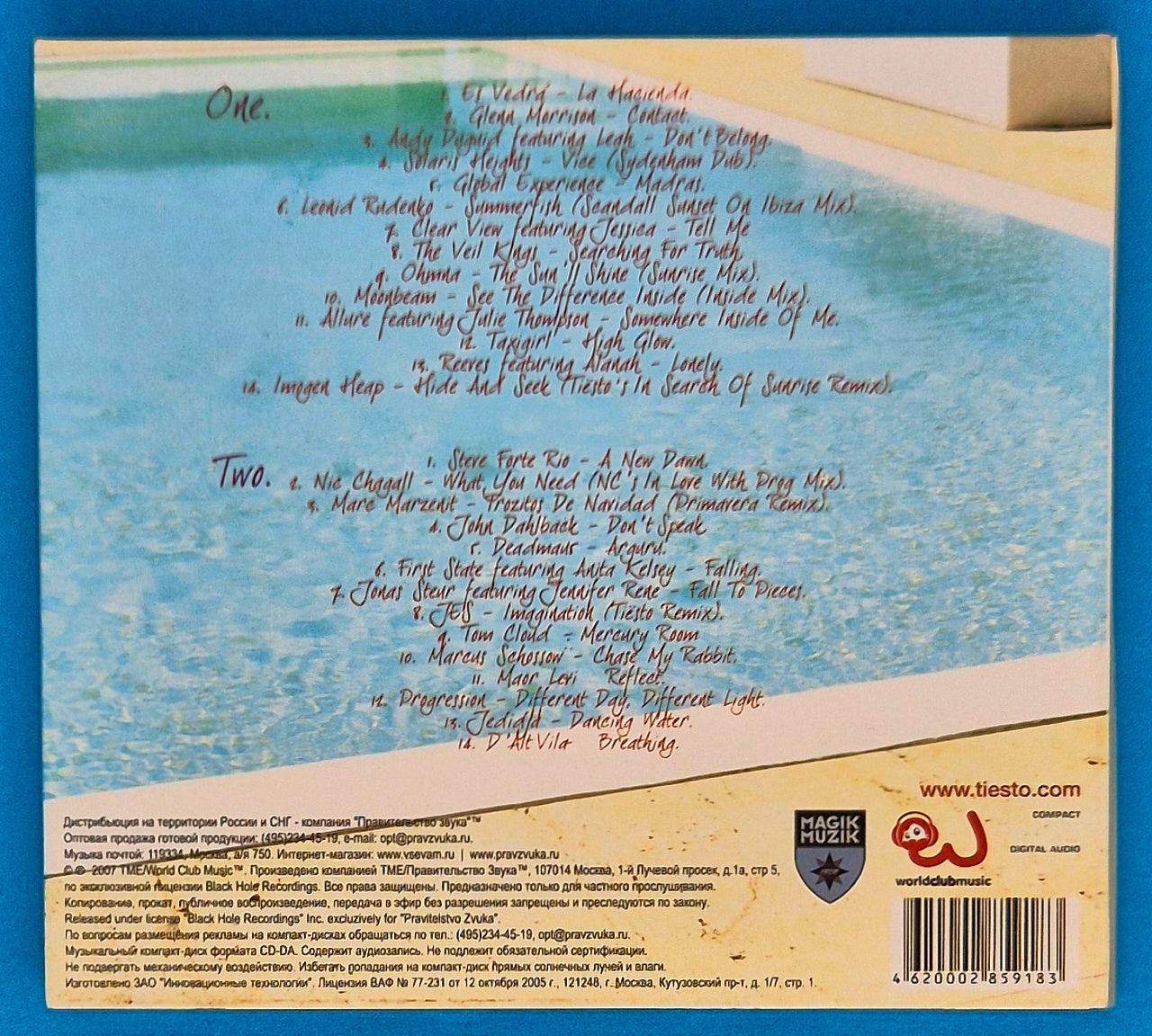 Tiësto – In Search Of Sunrise 6: Ibiza (Russia Version) CD