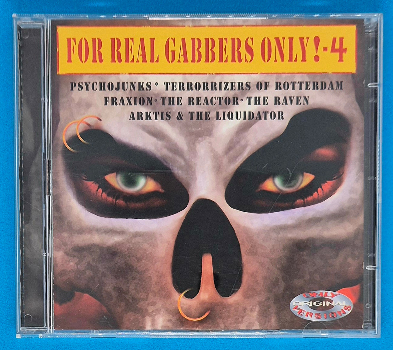 Various – For Real Gabbers Only! - 4 CD