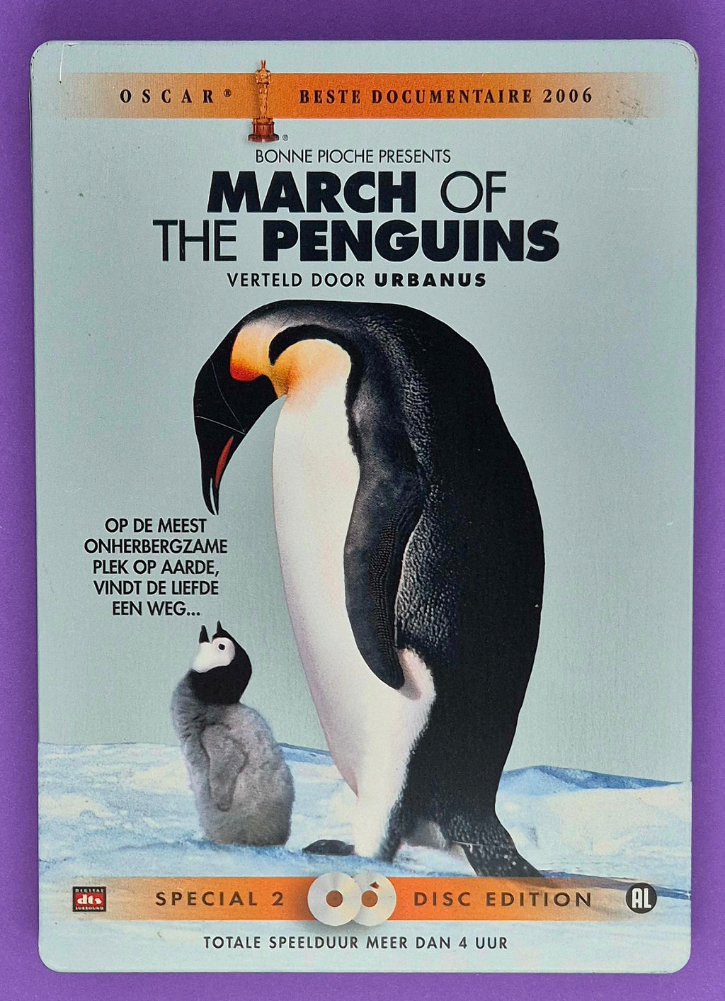 March Of The Penguins - 2 Disc Special Edition Steelcase DVD