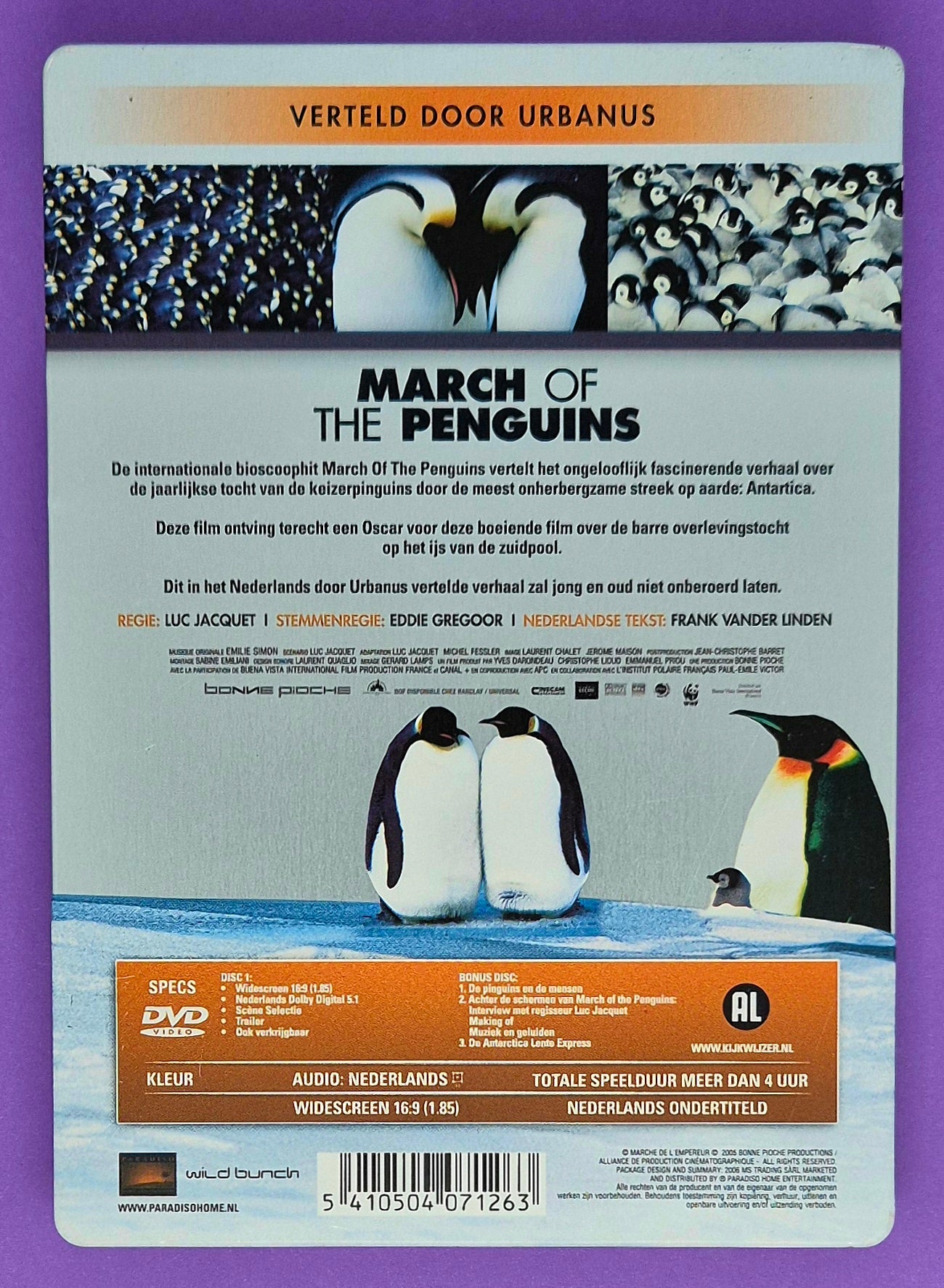 March Of The Penguins - 2 Disc Special Edition Steelcase DVD