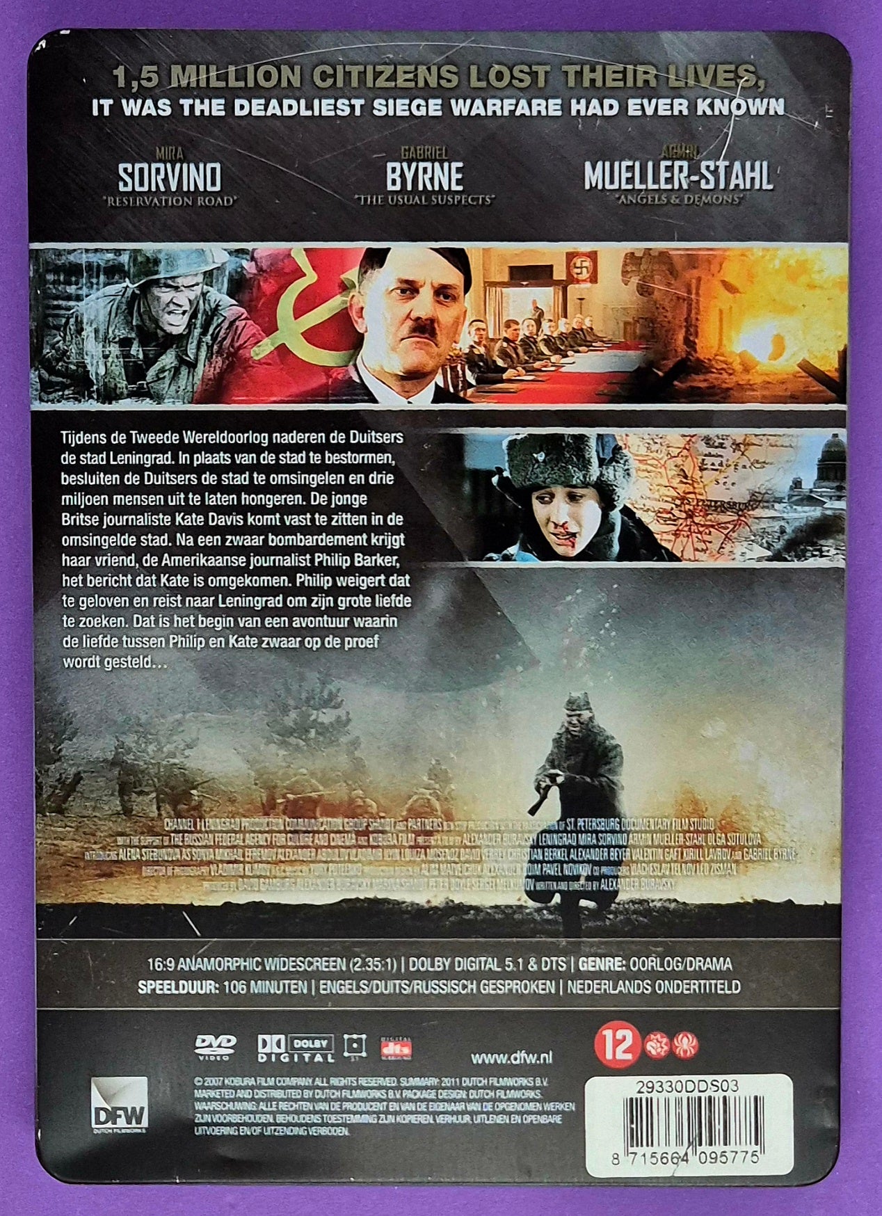 Attack On Leningrad - Limited Edition Steelcase DVD