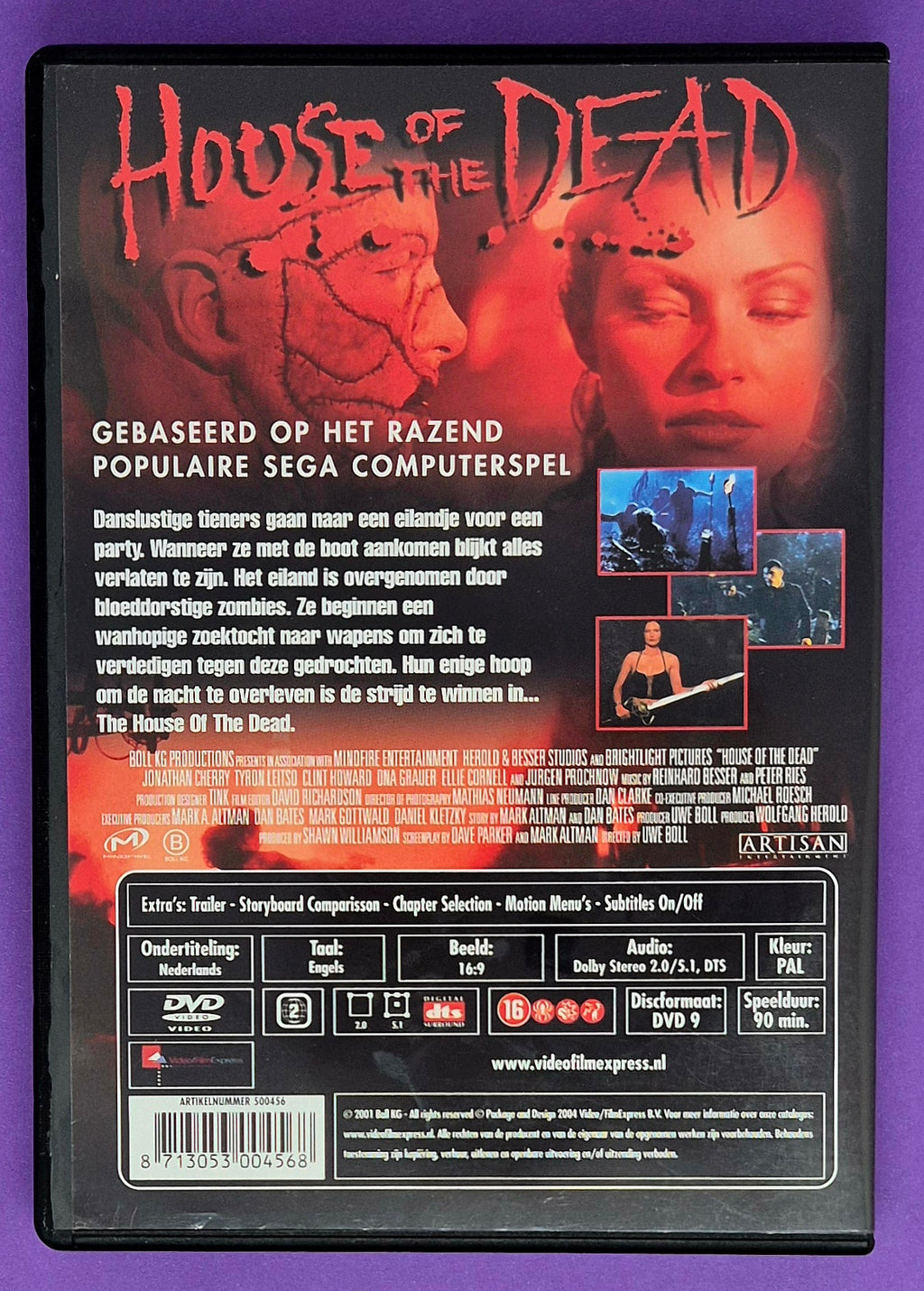 House Of The Dead DVD