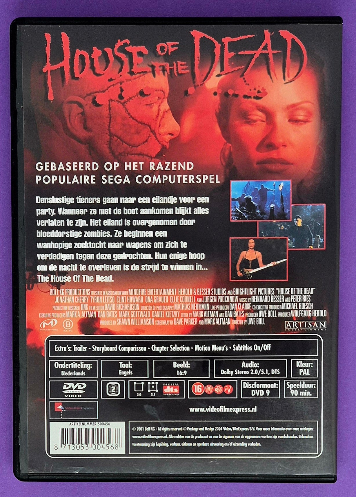 House Of The Dead DVD