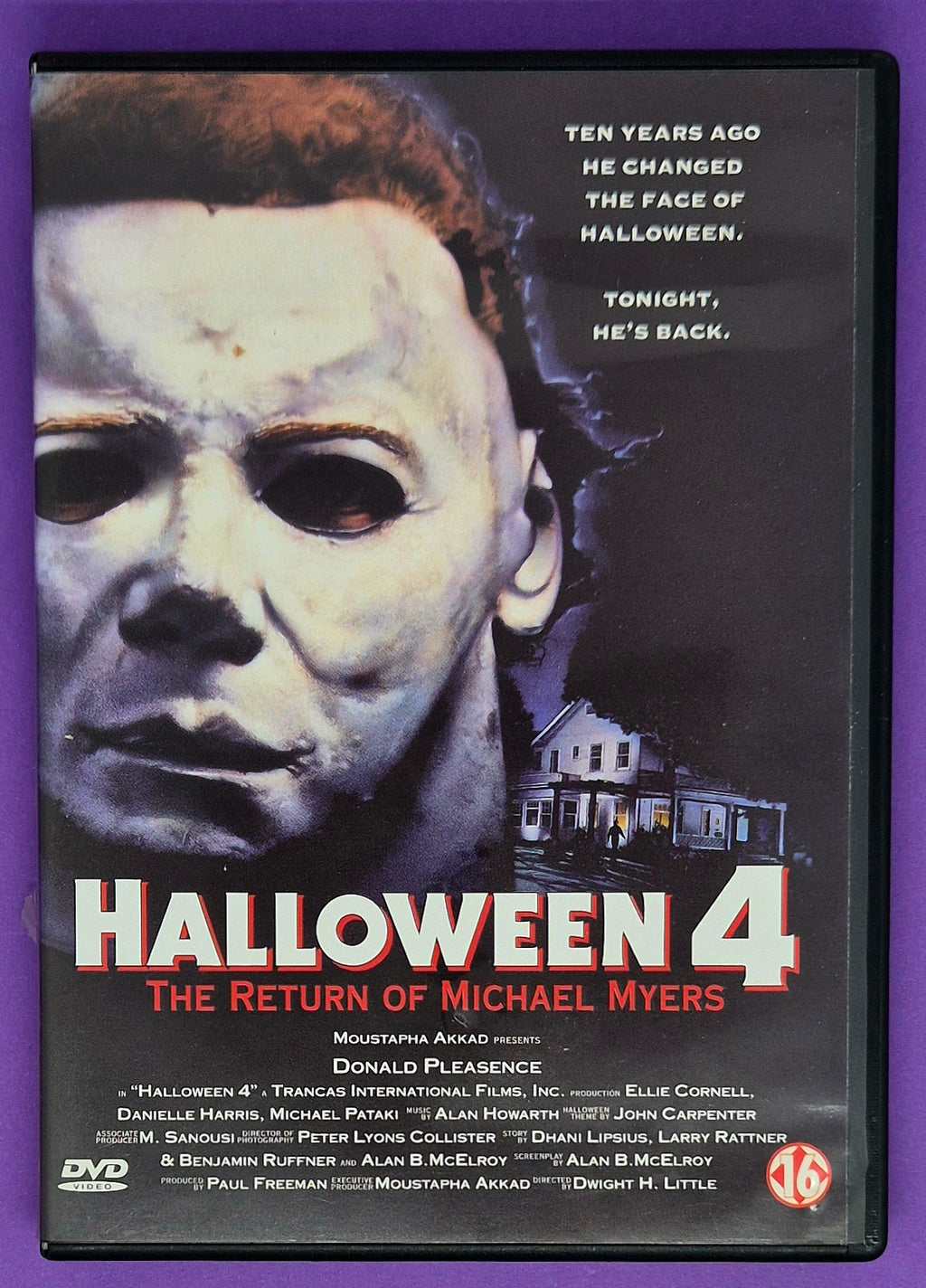 Halloween 4: The Return Of Michael Myers DVD
