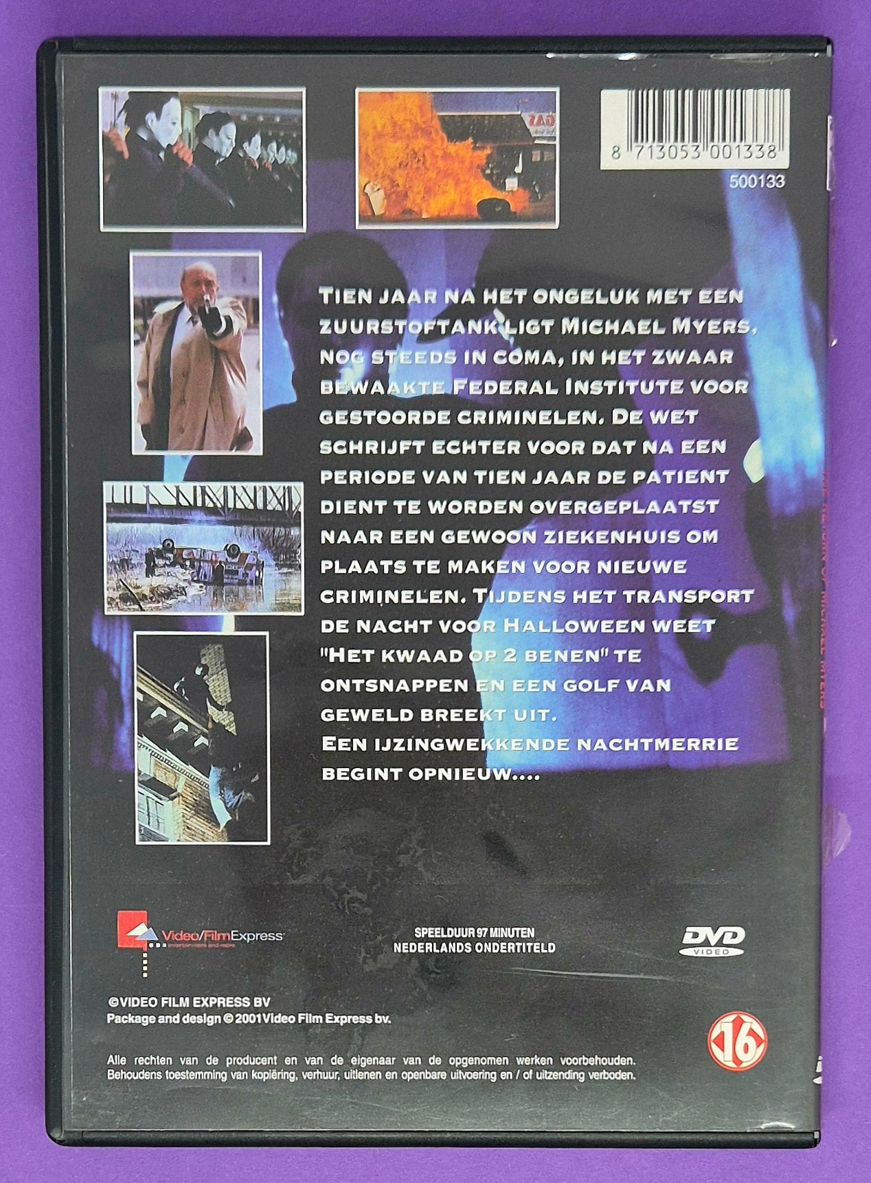 Halloween 4: The Return Of Michael Myers DVD