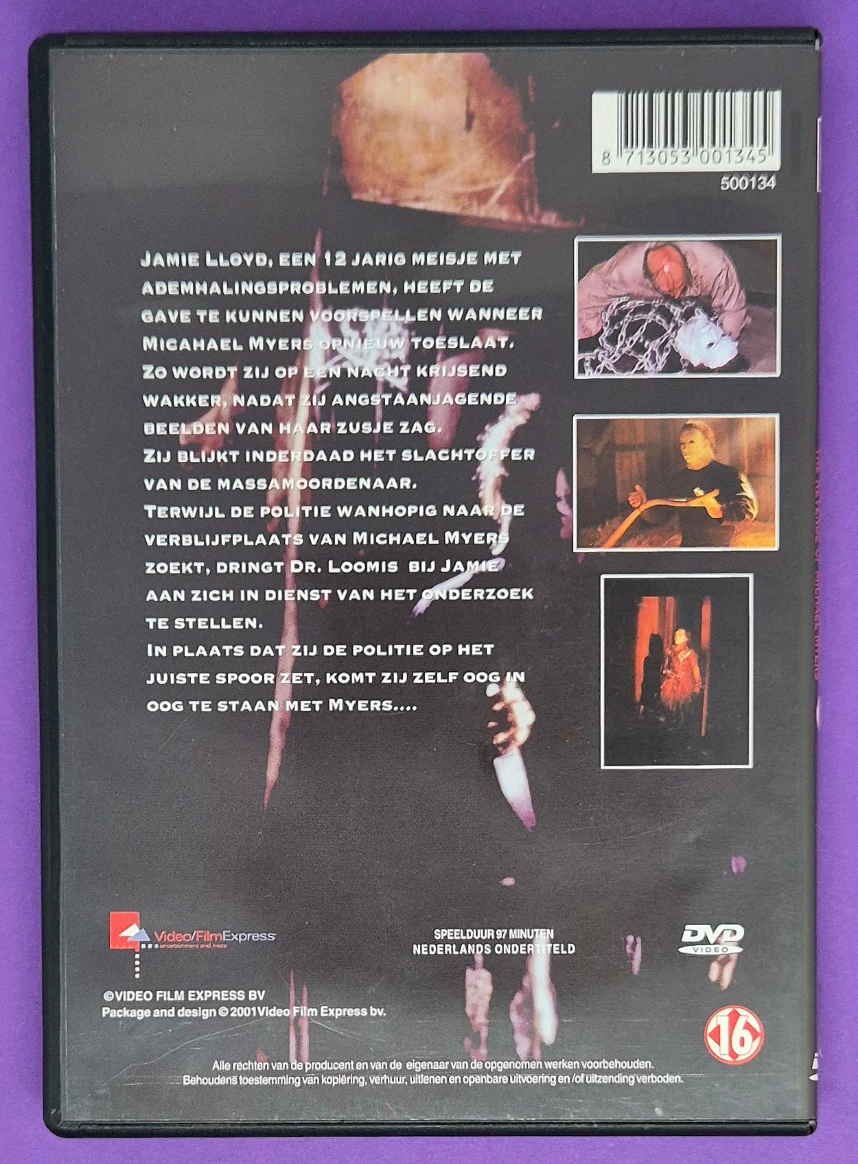 Halloween 5: The Revenge Of Michael Myers DVD