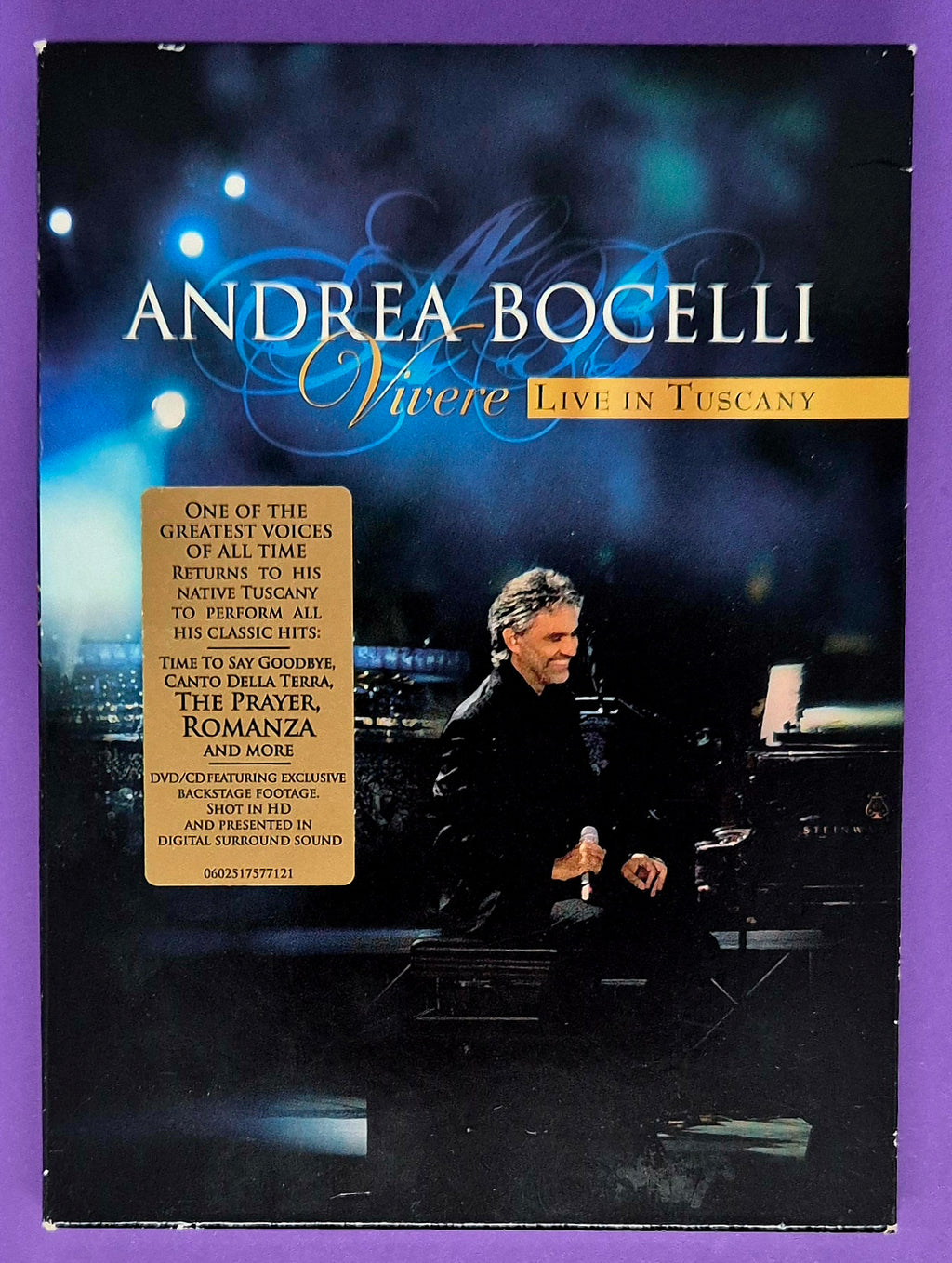 Andrea Bocelli - Vivere: Live In Tuscany DVD