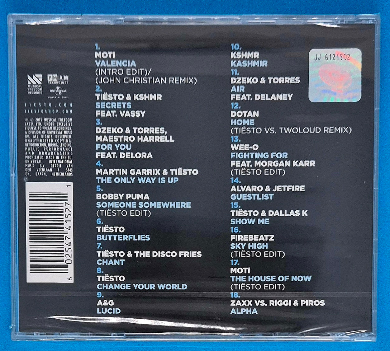 Tiësto – Club Life Vol 4 New York City CD