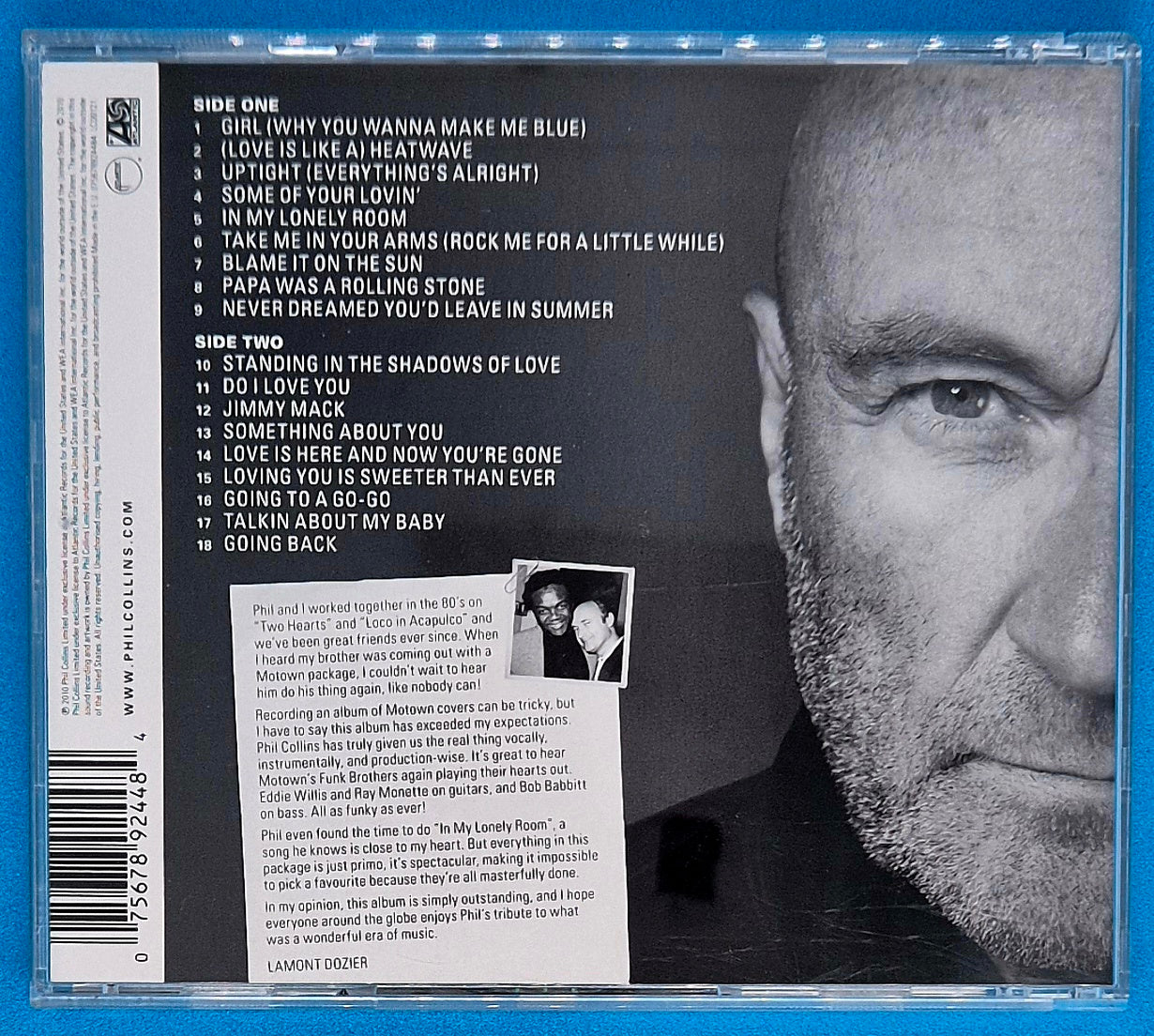 Phil Collins – Going Back CD