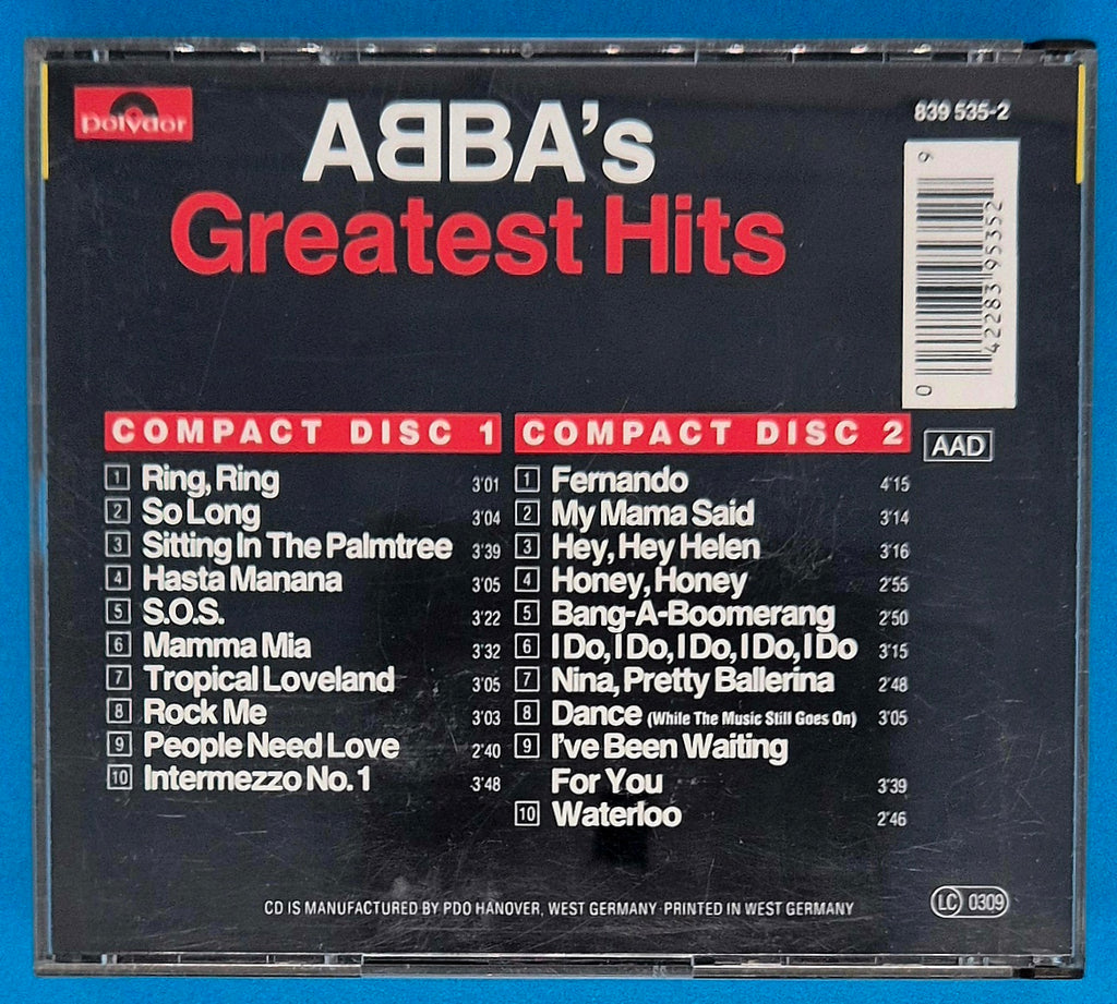 ABBA – The Very Best Of ABBA (ABBA's Greatest Hits) CD