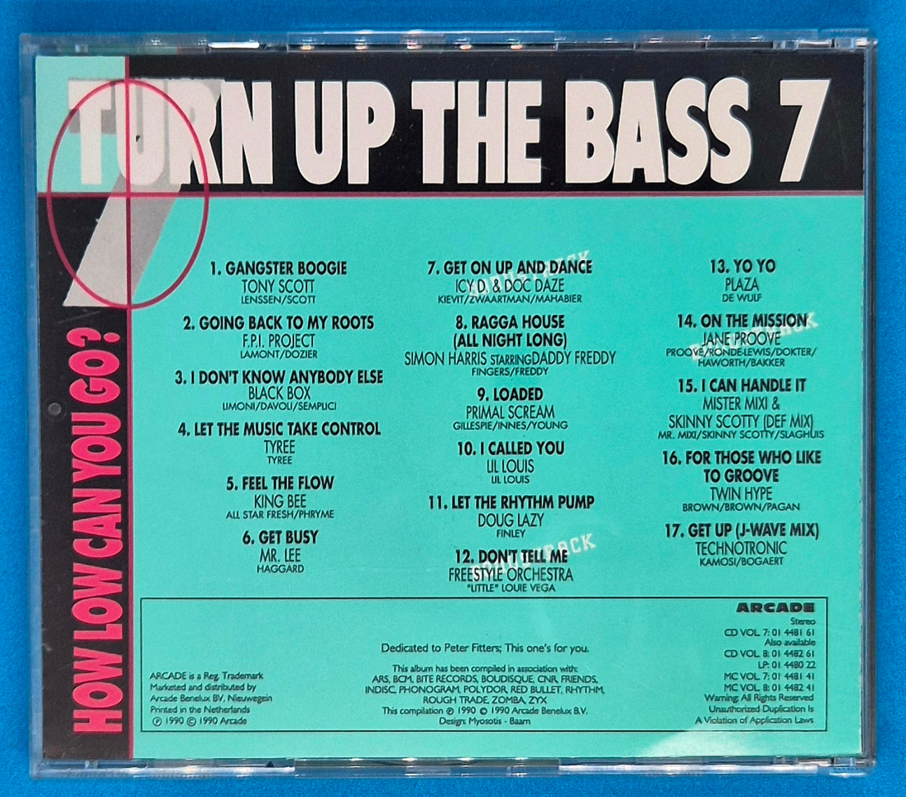 Various – Turn Up The Bass Volume 7 CD