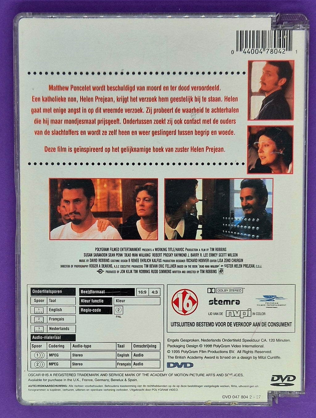 Dead Man Walking DVD