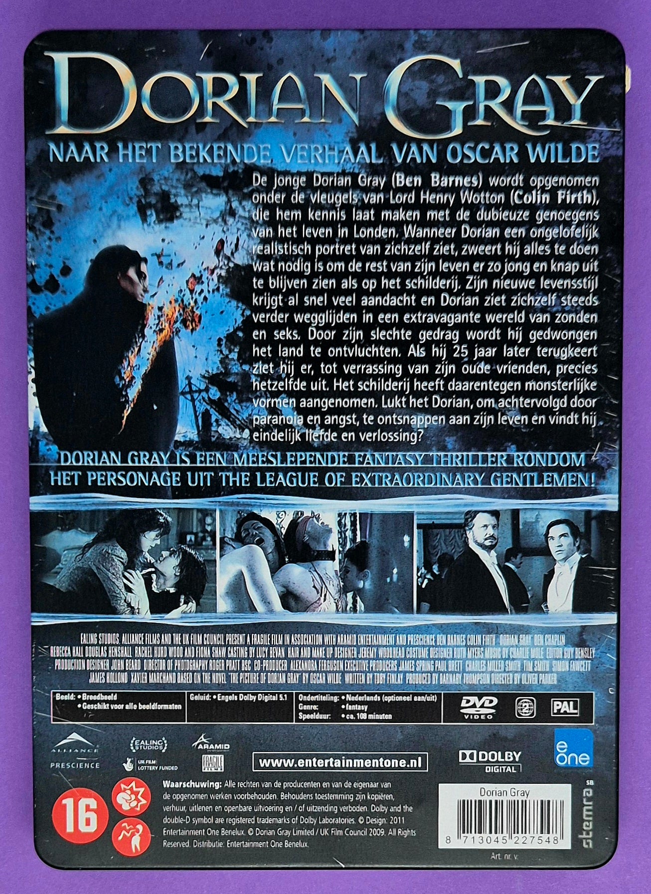 Dorian Gray - Limited Edition Steelcase DVD