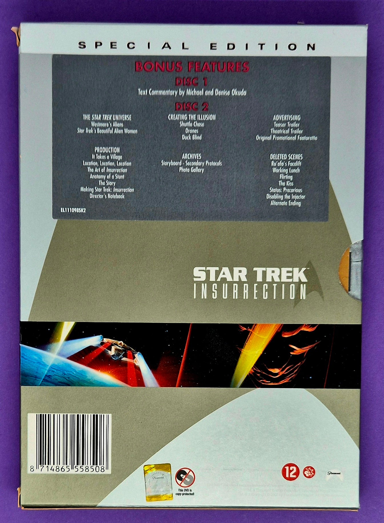 Star Trek: Insurrection - 2 Disc Special Edition DVD