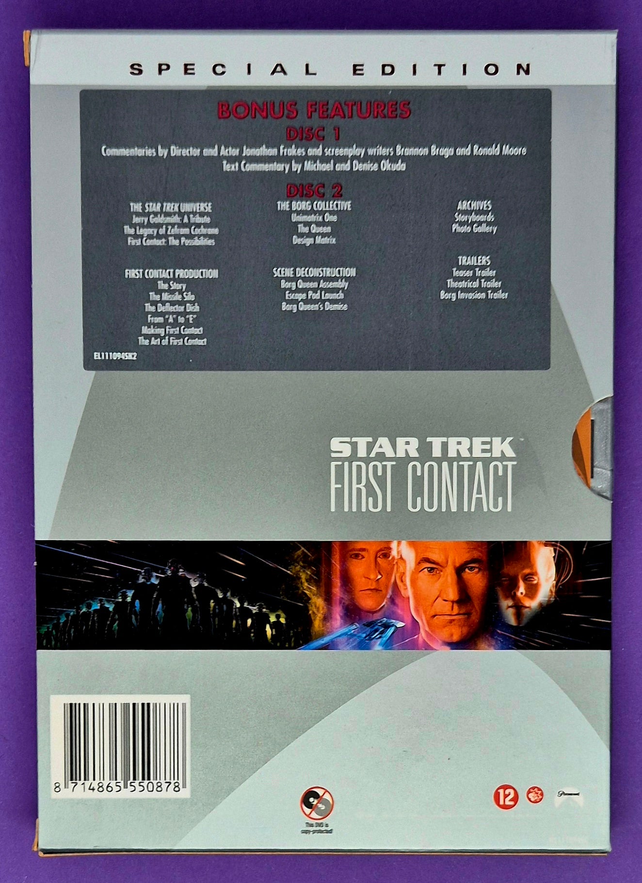 Star Trek: First Contact - 2 Disc Special Edition DVD