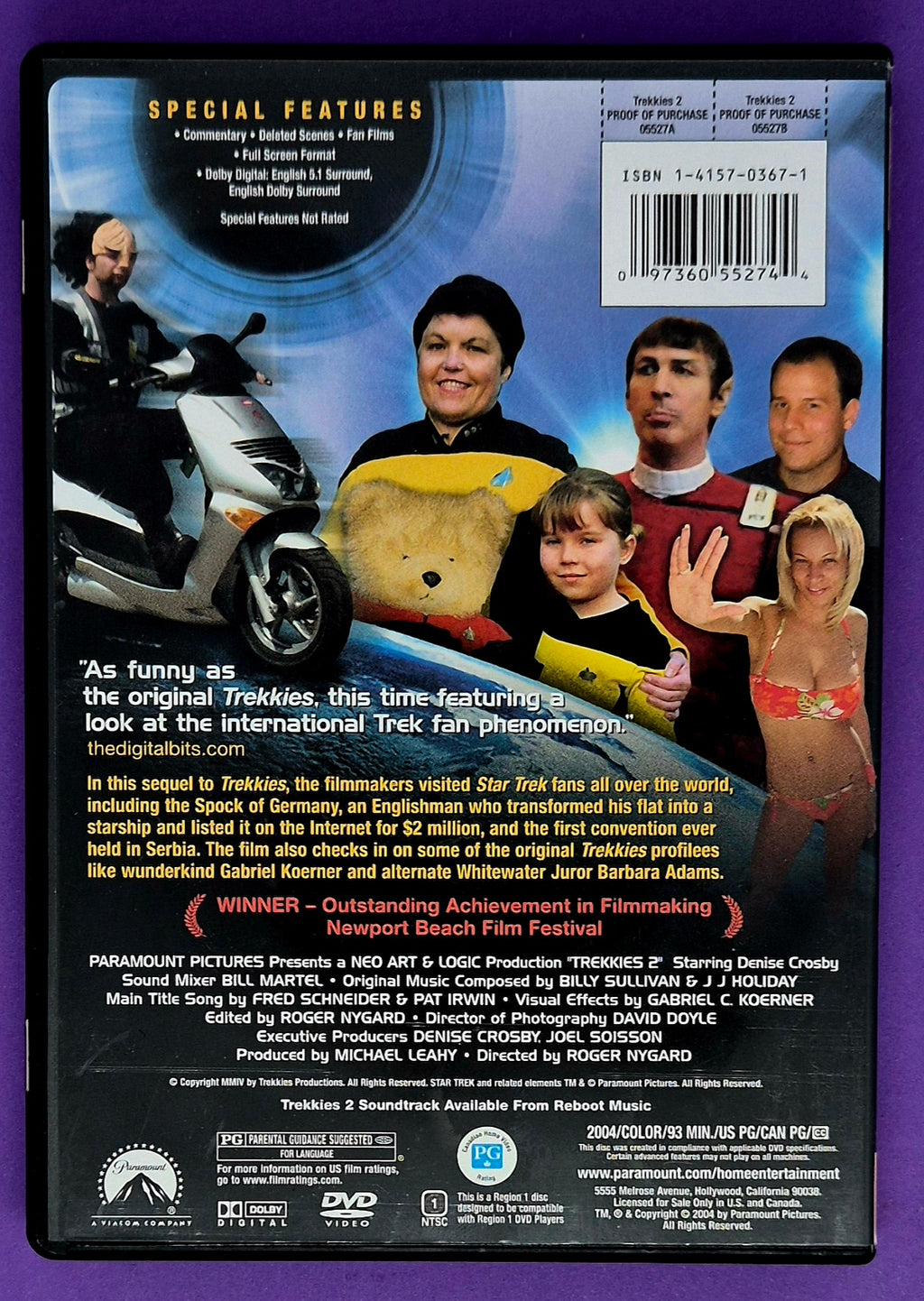 Trekkies 2 (Star Trek) DVD  (Regio 1 NTSC)