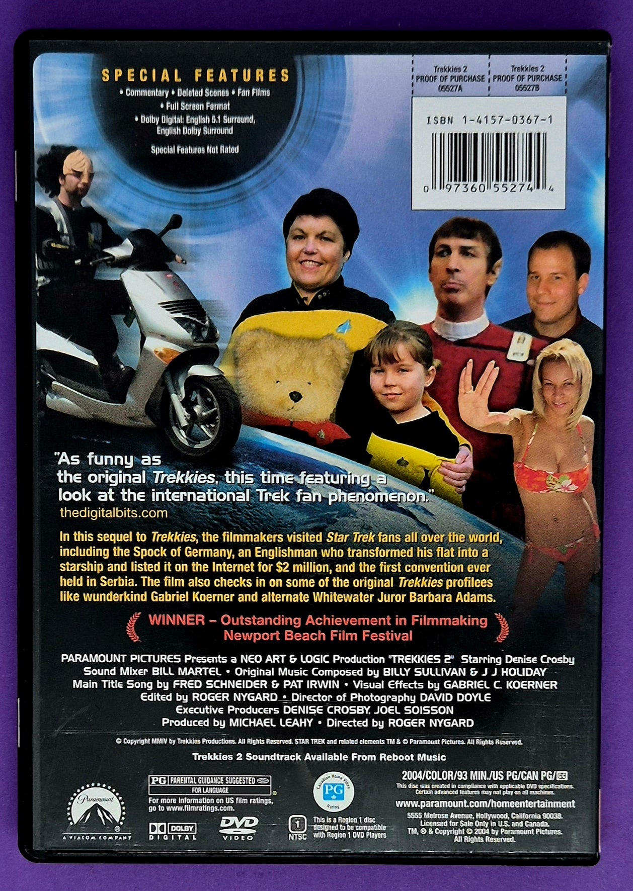 Trekkies 2 (Star Trek) DVD  (Regio 1 NTSC)
