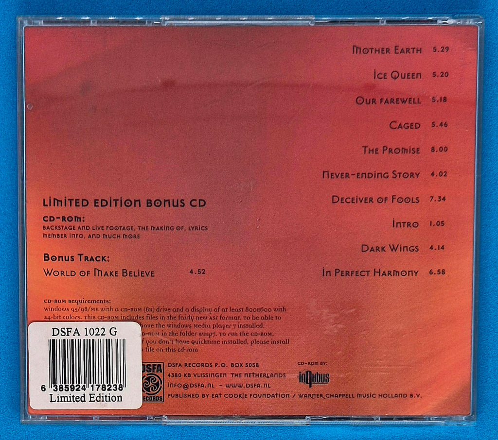 Within Temptation - Mother Earth  Limited Edition CD