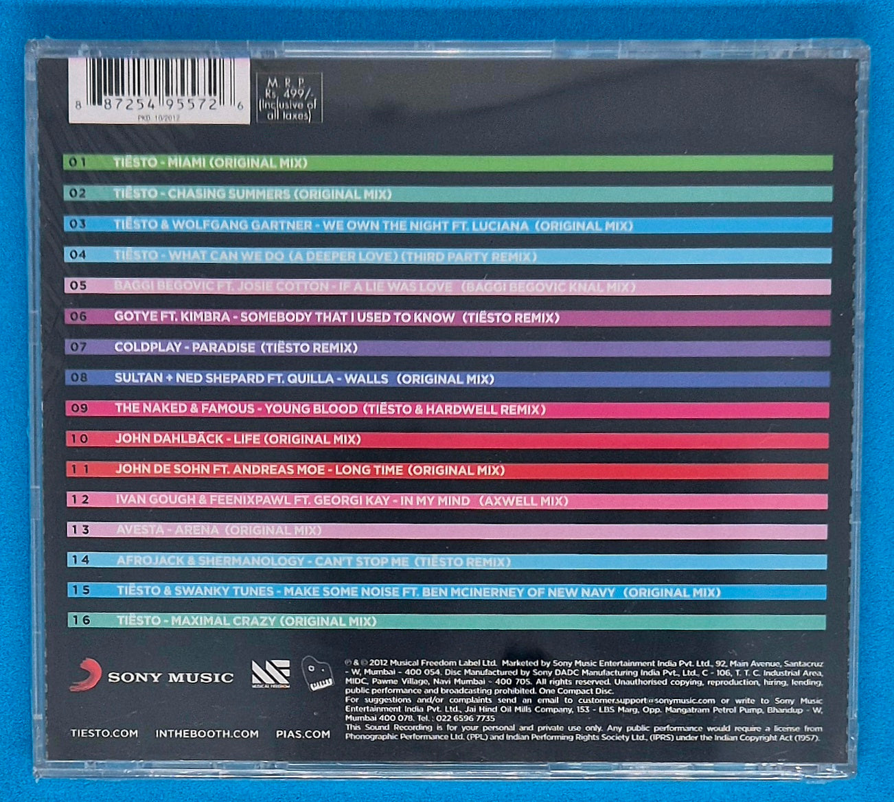 Tiësto - Club Life Volume Two Miami CD