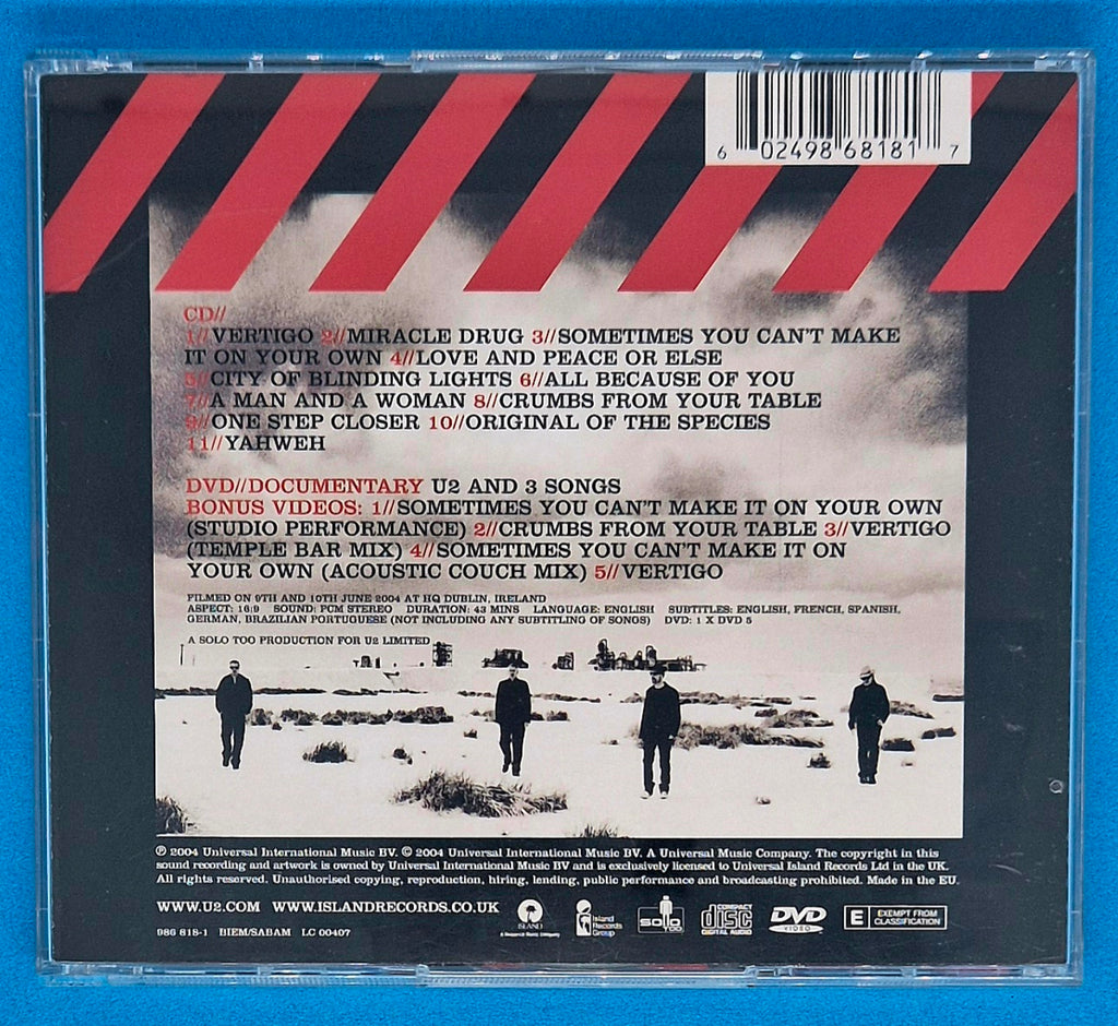 U2 - How To Dismantle An Atomic Bomb - Limited Edition CD + DVD