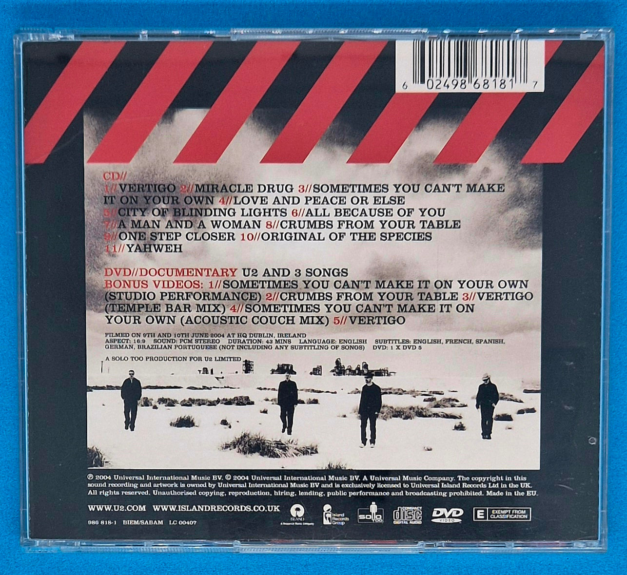 U2 - How To Dismantle An Atomic Bomb - Limited Edition CD + DVD